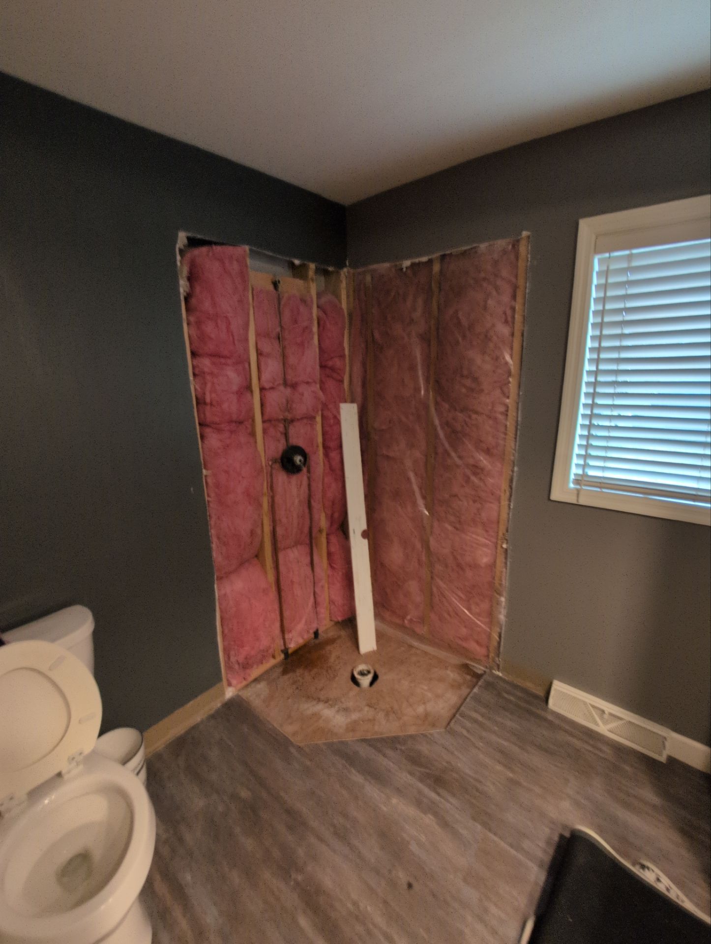 Two Shower replacements by Homebound Construction