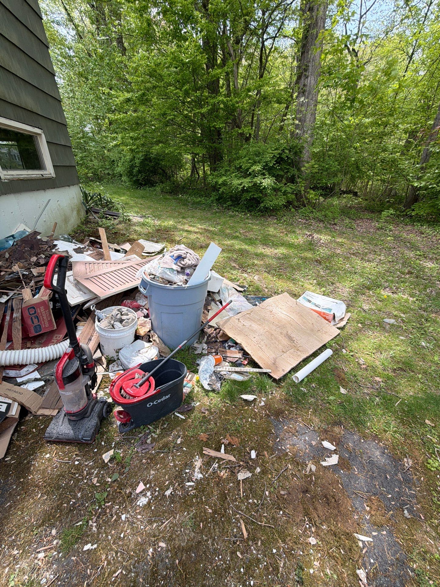 Full Property Cleanout at a Residential Home in Monroe, CT by Diamond Image LLC