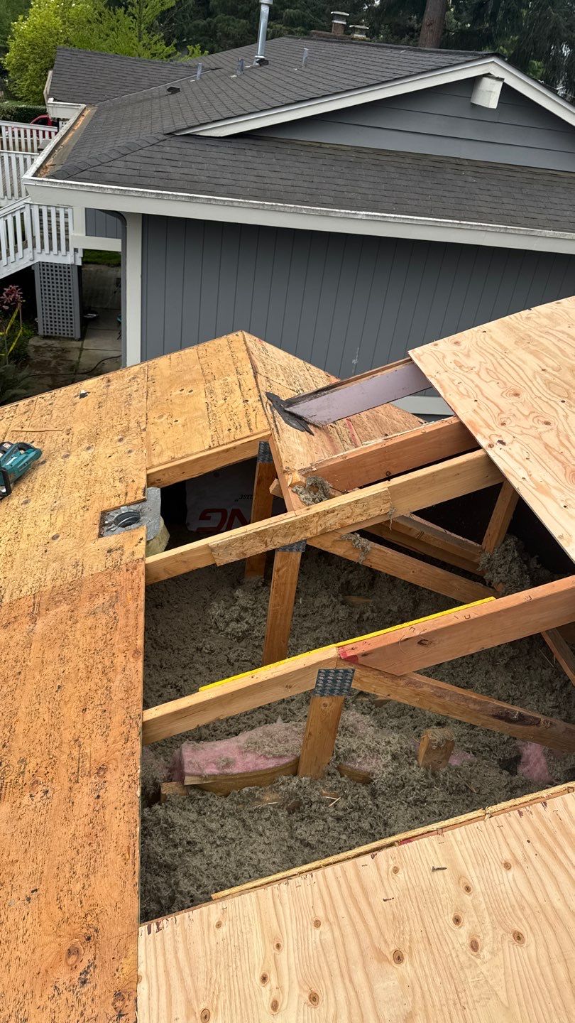 Residential Roofing Installation using GAF UHDZ Shingles by Roofing Formula LLC