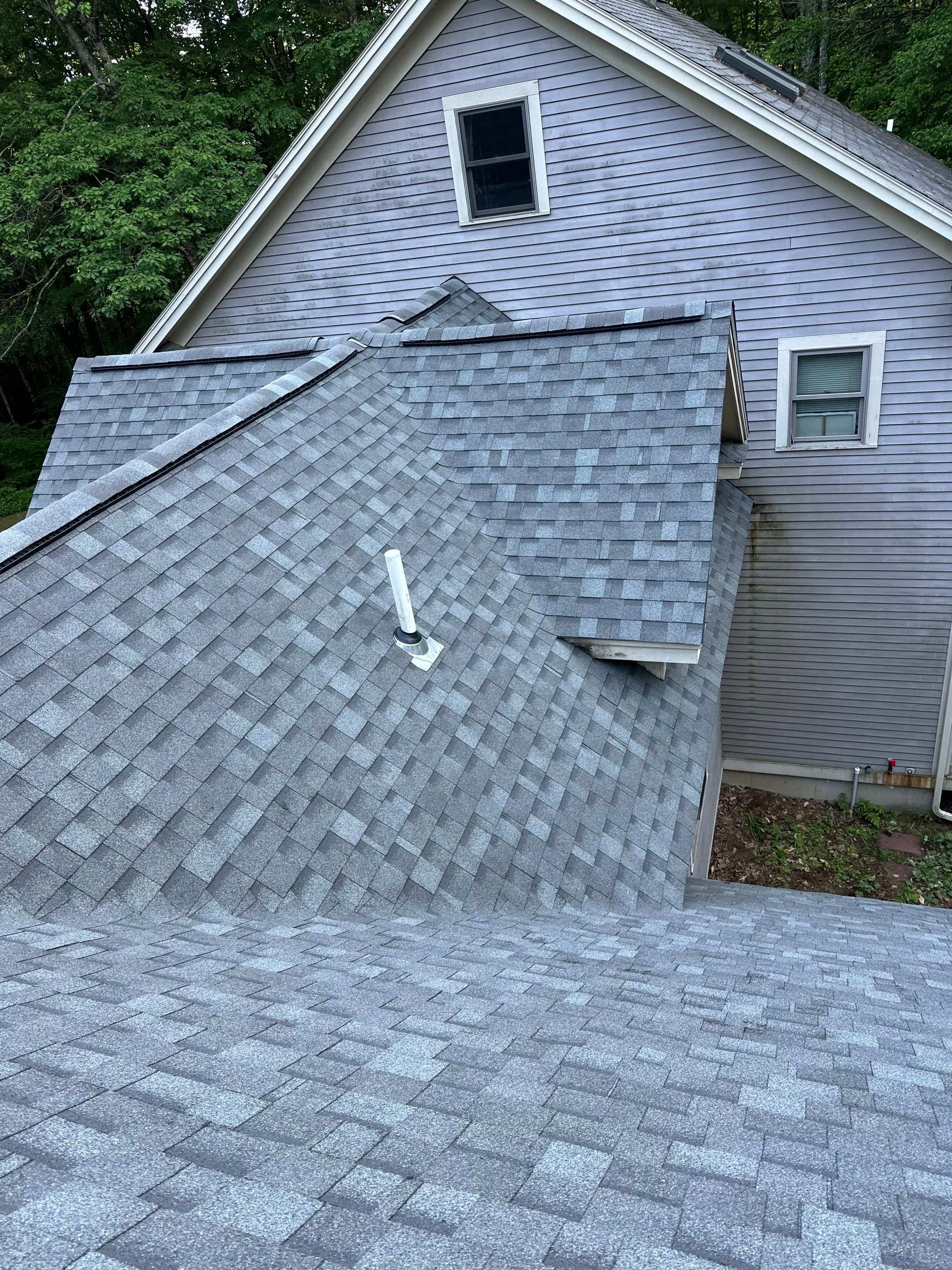 Partial Roof and Partial Fascia Replacement by Tall pine roofing