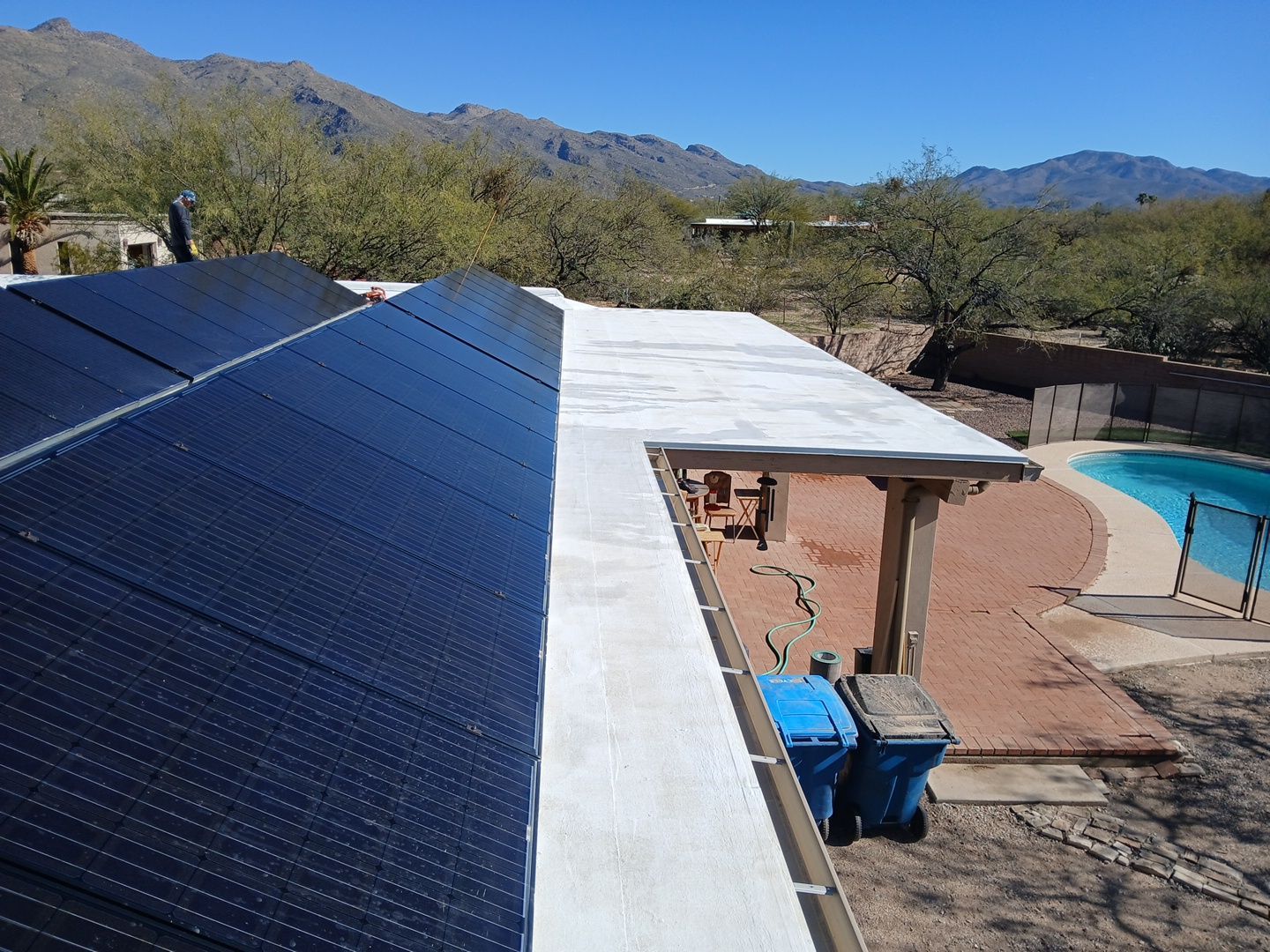 Project in Tucson by West Coast Roofing AZ