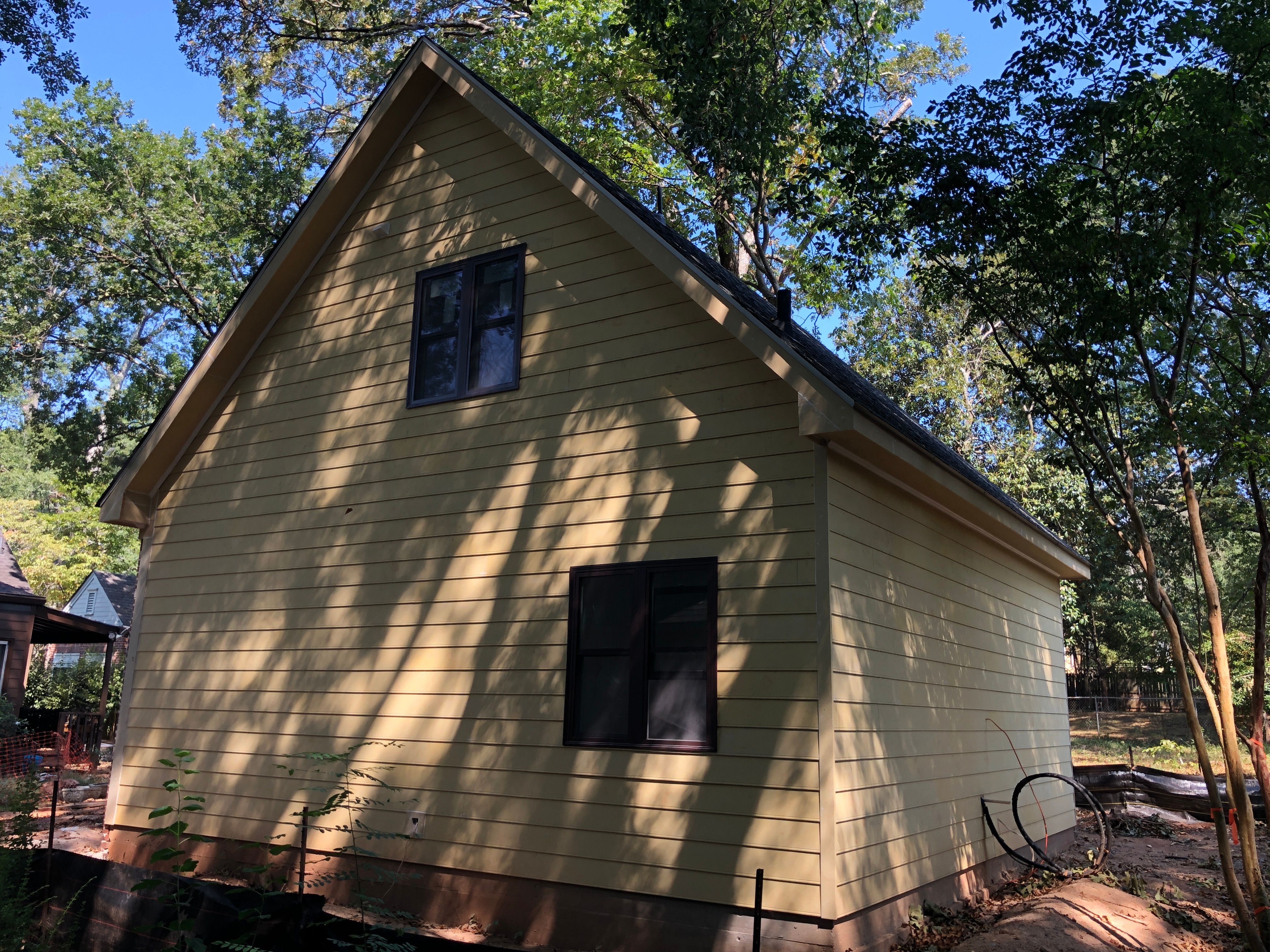 Custom Two-Story Brick Garage and Studio Apartment in Decatur by Swift Home Renovations 