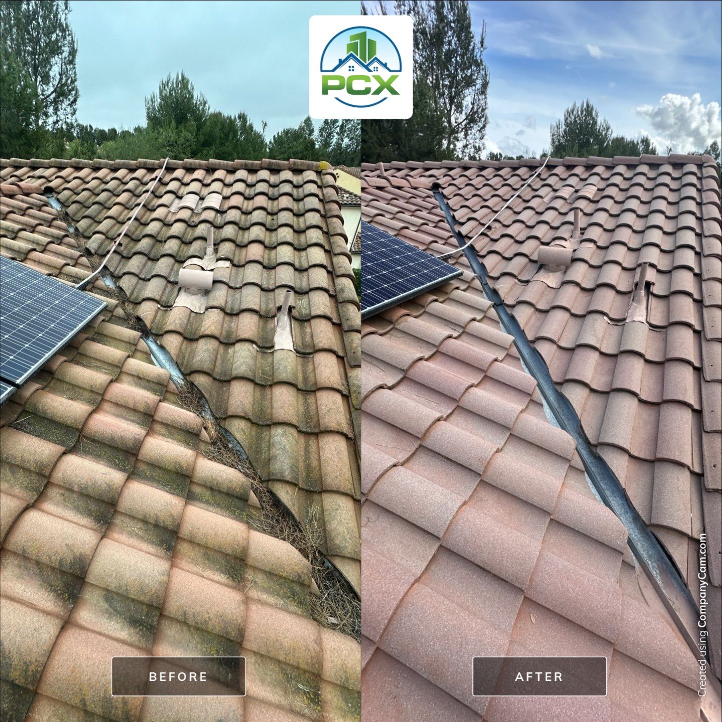 Irvine Roof Washing and Solar Panel Cleaning by Property Cleaning Experts
