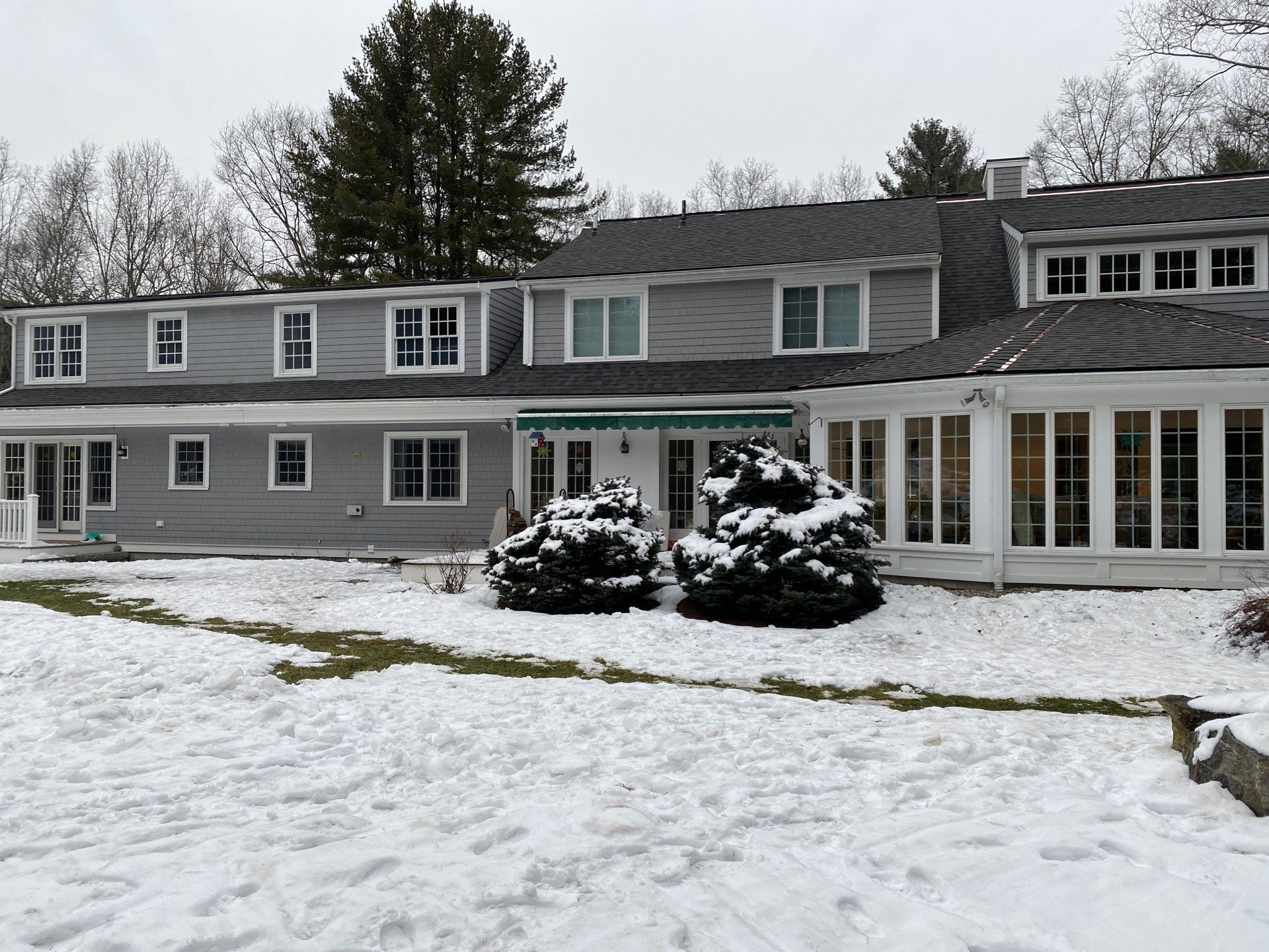 Carlisle Roofing Installation using Owens Corning Shingles and Copper by Mighty Dog Roofing of Greater Middlesex County