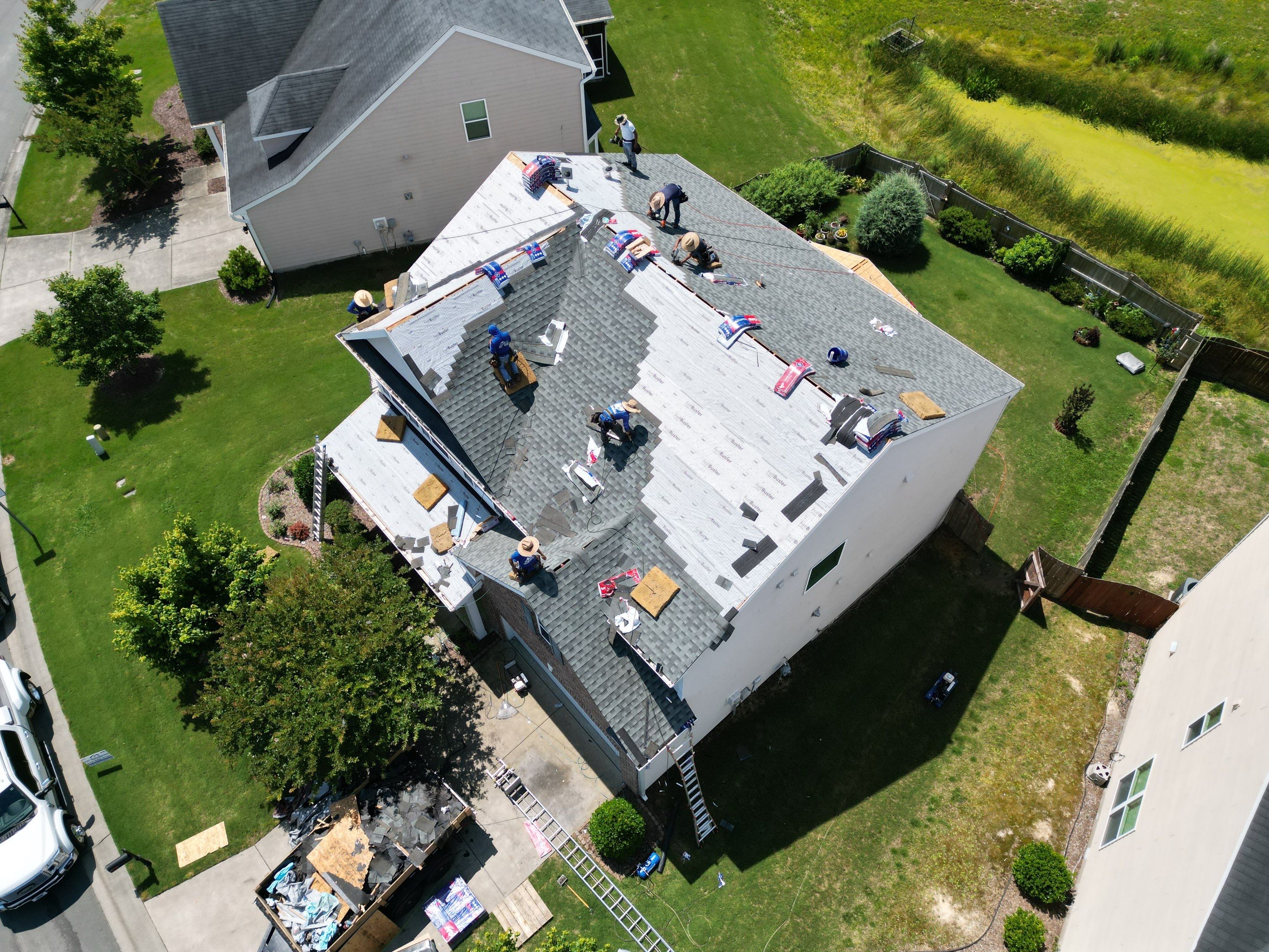 Roof Replacement - GAF Timberline HDZ Slate by Pro Performance Roofing