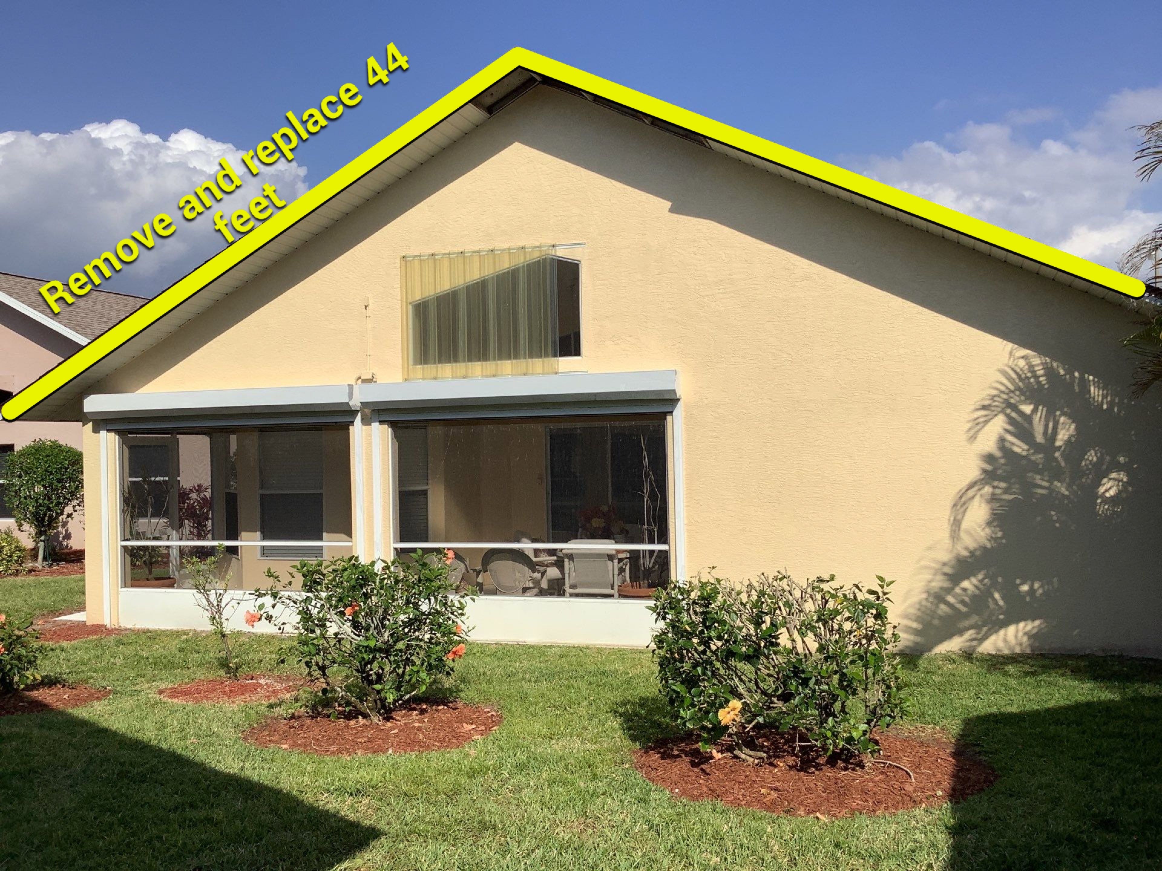 Soffit and Fascia Replacement in Fort Myers FL by Gutter Professor by Gutter Professors