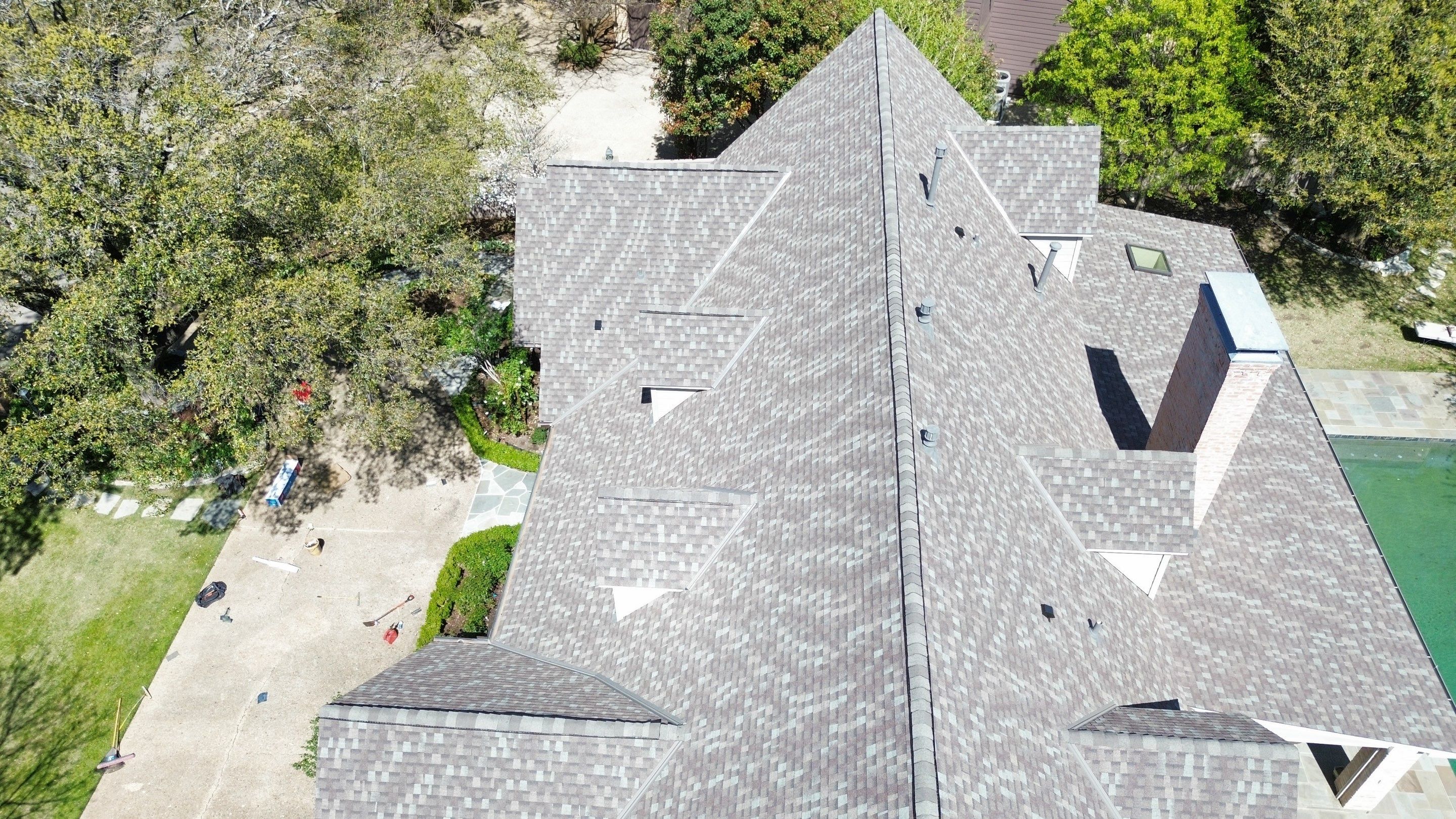 Project in Dallas by Zeus Exteriors