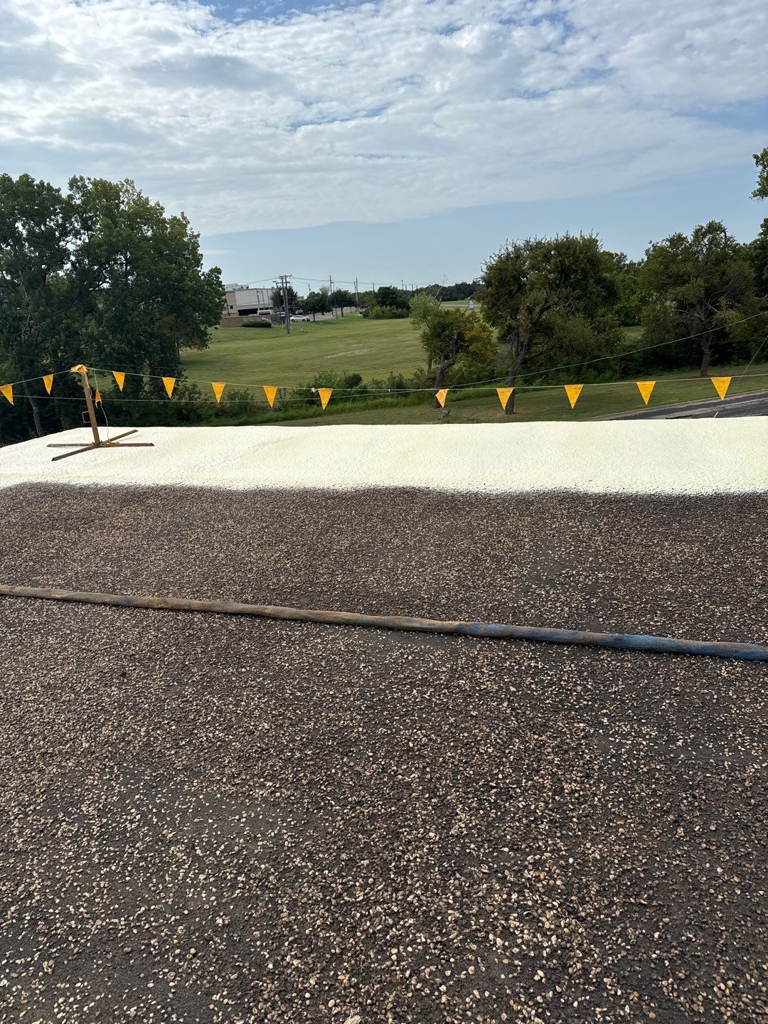 Goodyear Foam Roof Restoration – Temple, TX by All Star Roofing LLC