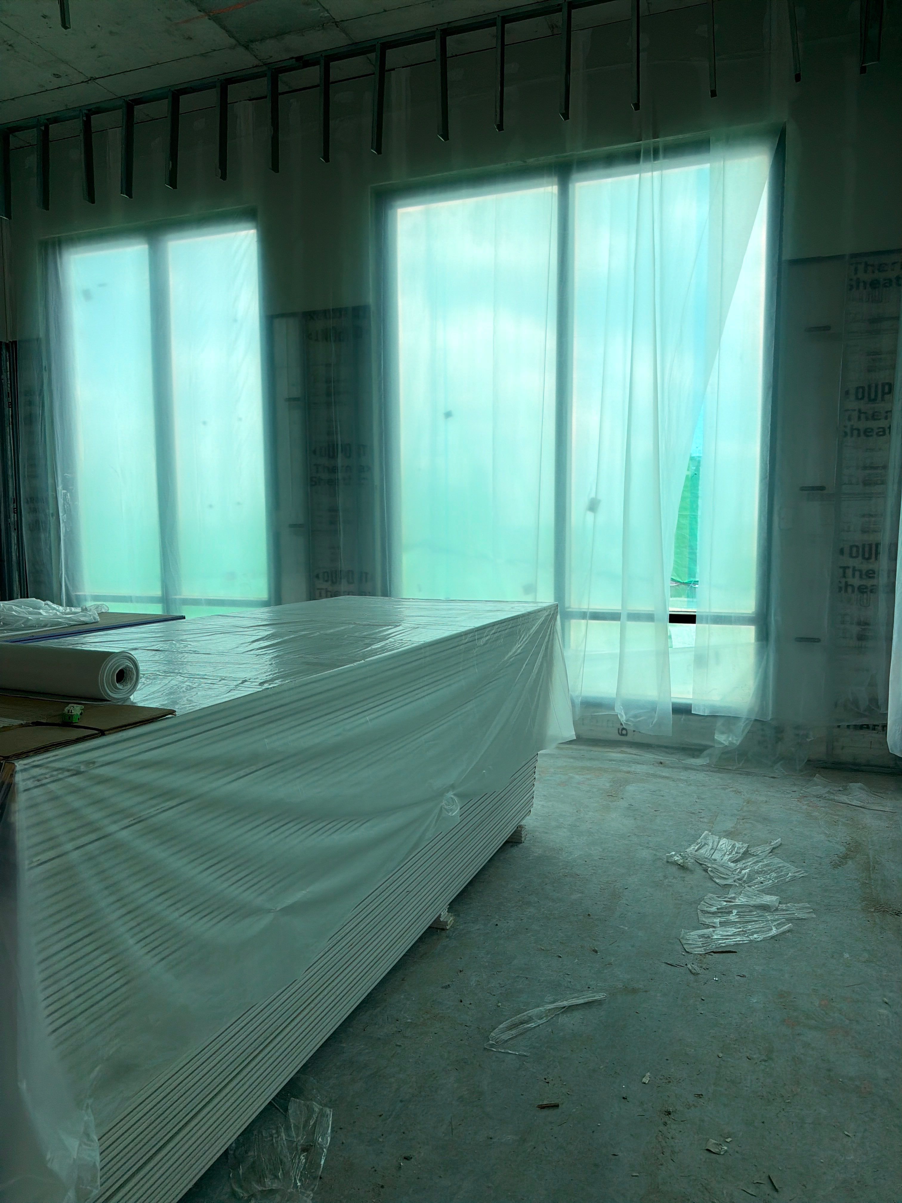 High-Rise Commercial Interior Build-Out at The Edge in Sarasota by GA Foam Solutions, Inc.