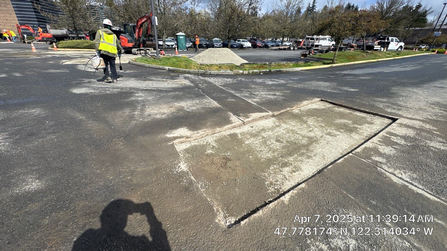 Asphalt Patch Repairs | Mountlake Terrace by Jireh Asphalt & Concrete Inc 