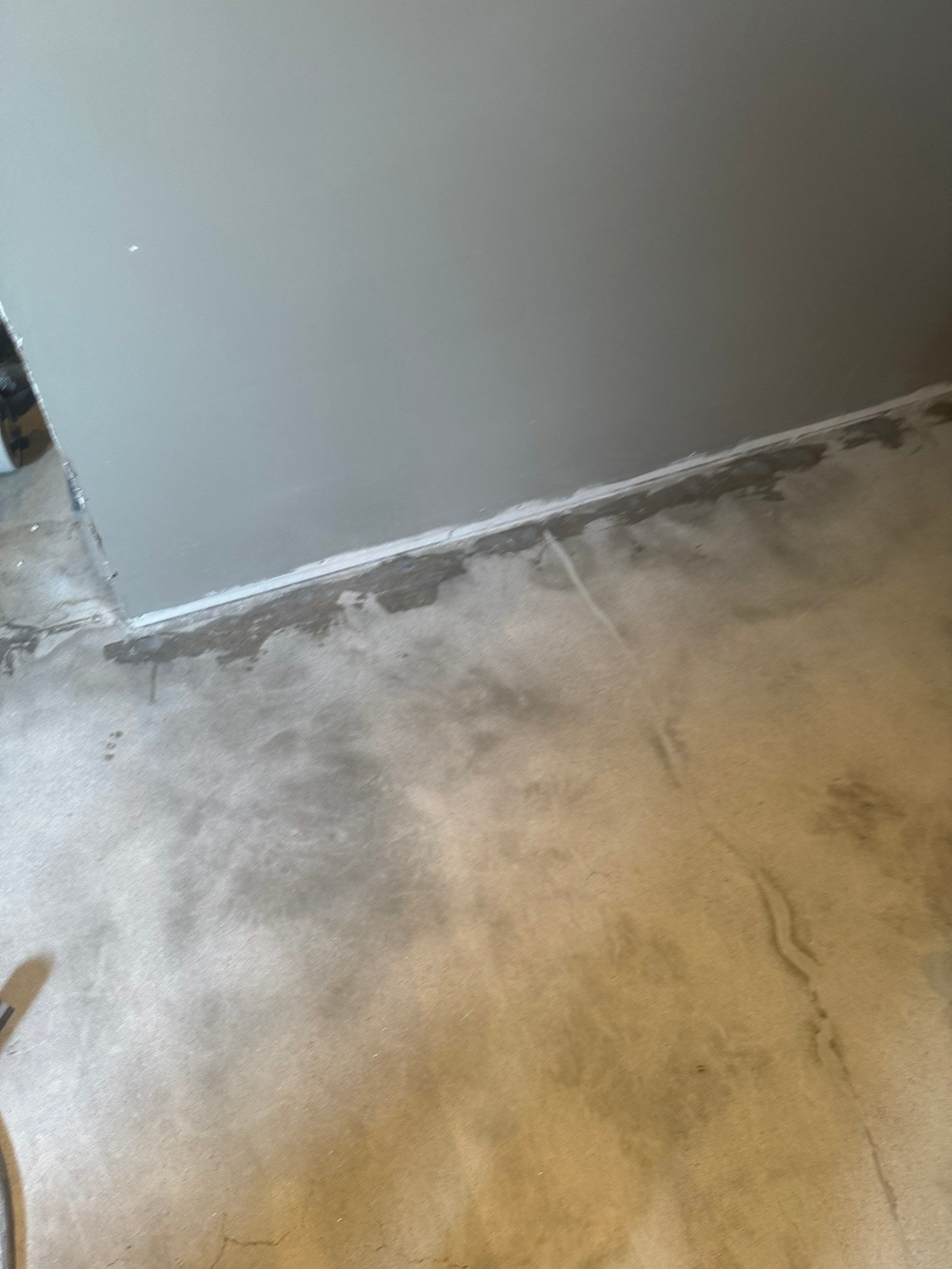 Custom Multi-Fleck Epoxy Floor Coating for Residential Basement by Select Painting, Coatings & Garage Cabinets