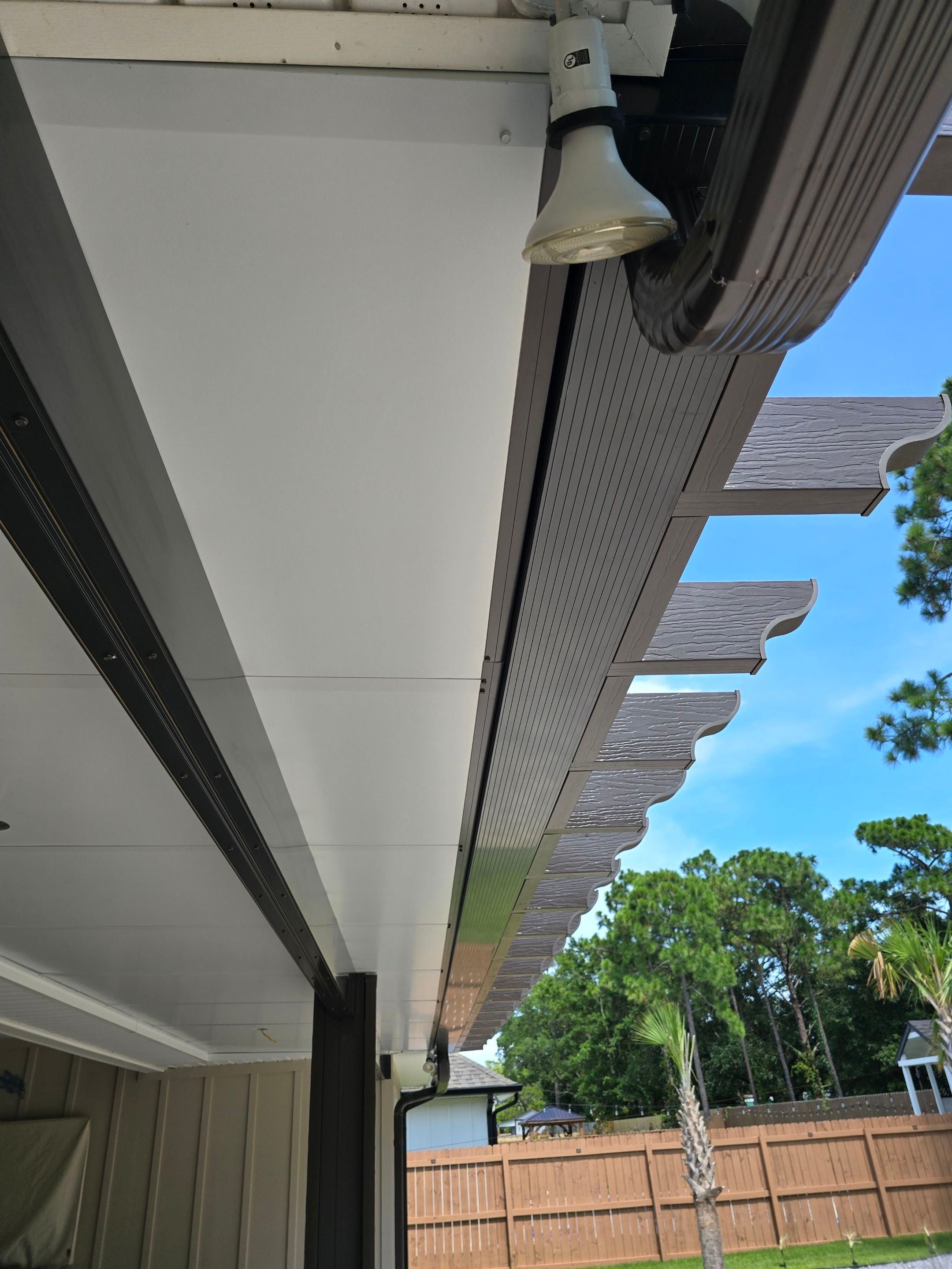 Patio Cover using Colorbeam by Titan Sunrooms