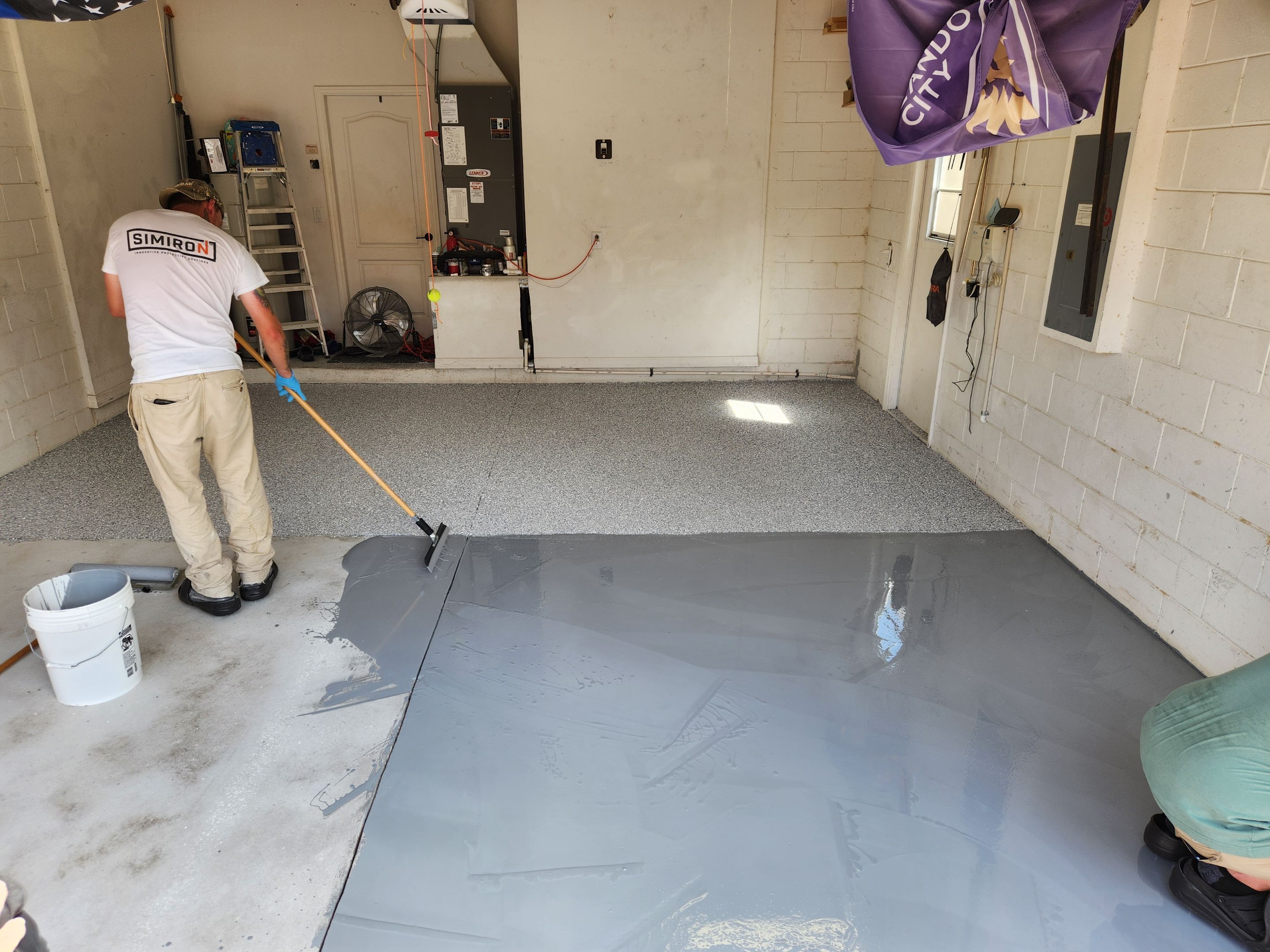 2 Car Garage by Revelry Coatings