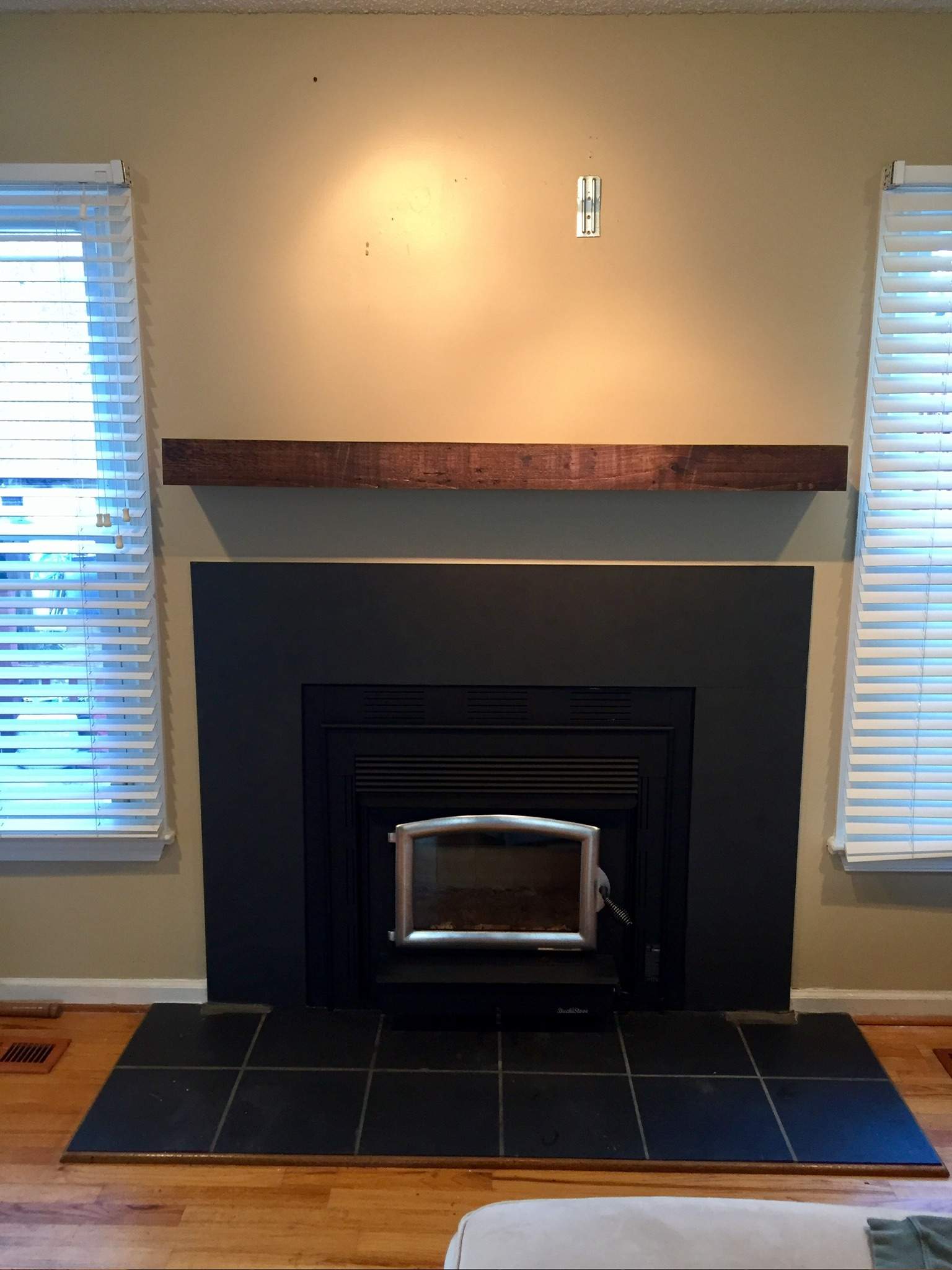 Zero Clearance Wood Stove by Premier Chimney and Roofing