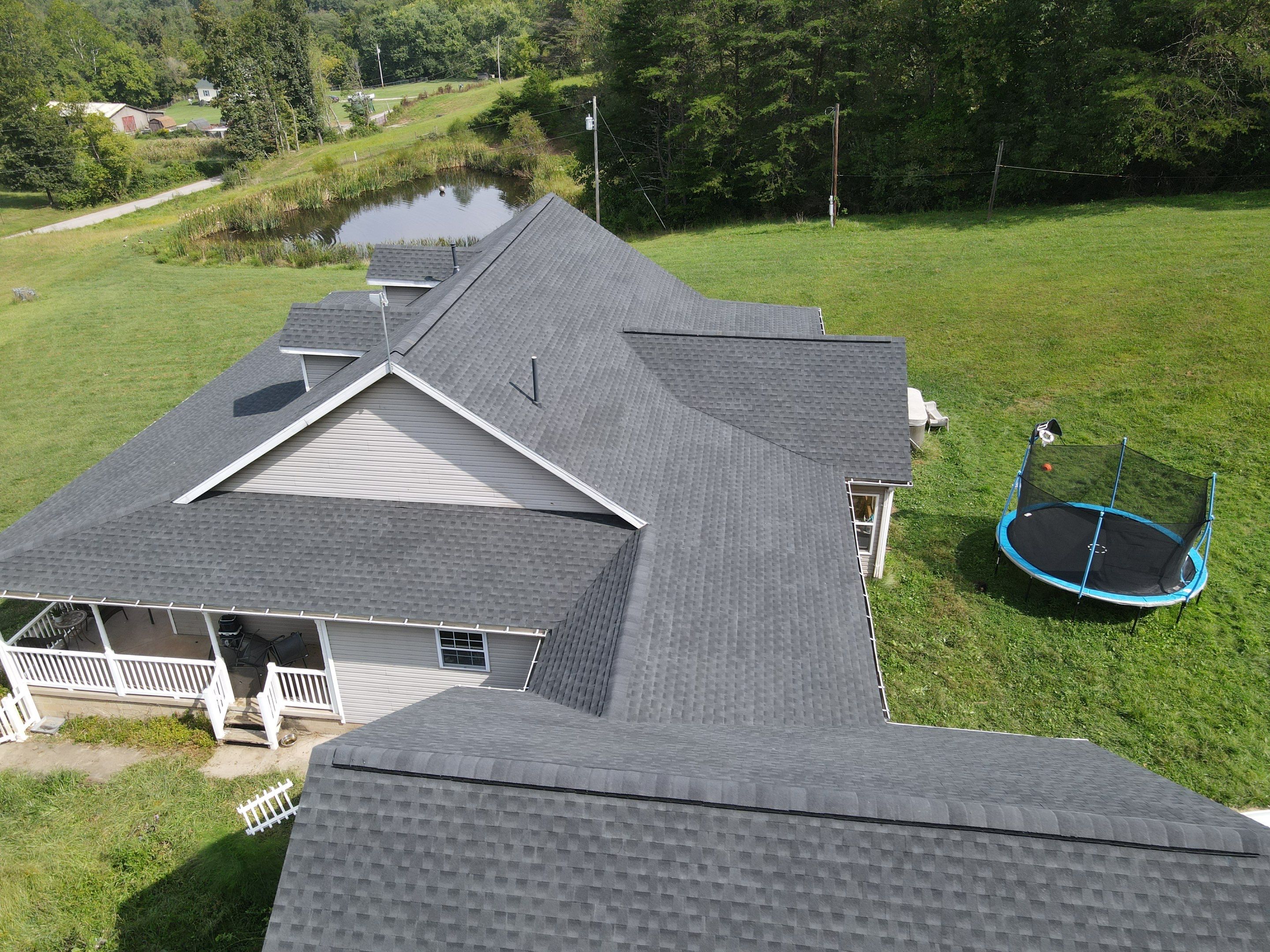 Residential Roofing Installation using GAF Timberline HDZ by Rainstoppers Roofing