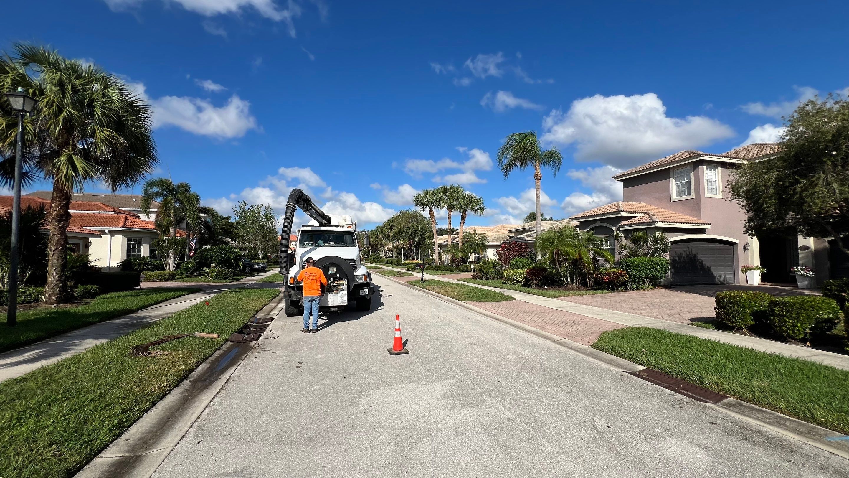 Community Stormwater System Catch Basin Cleaning by APS Power & Water
