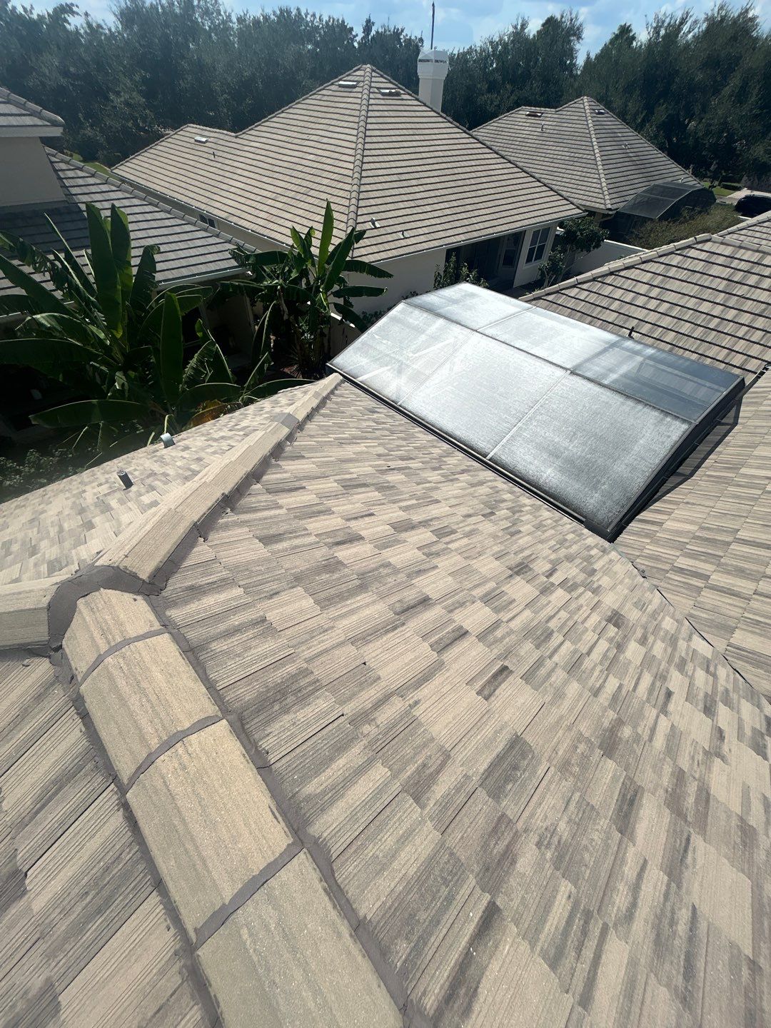 Concrete Tile Roof Repair and Gutter Maintenance in Orlando by Fortified Roofing Solutions Corp.