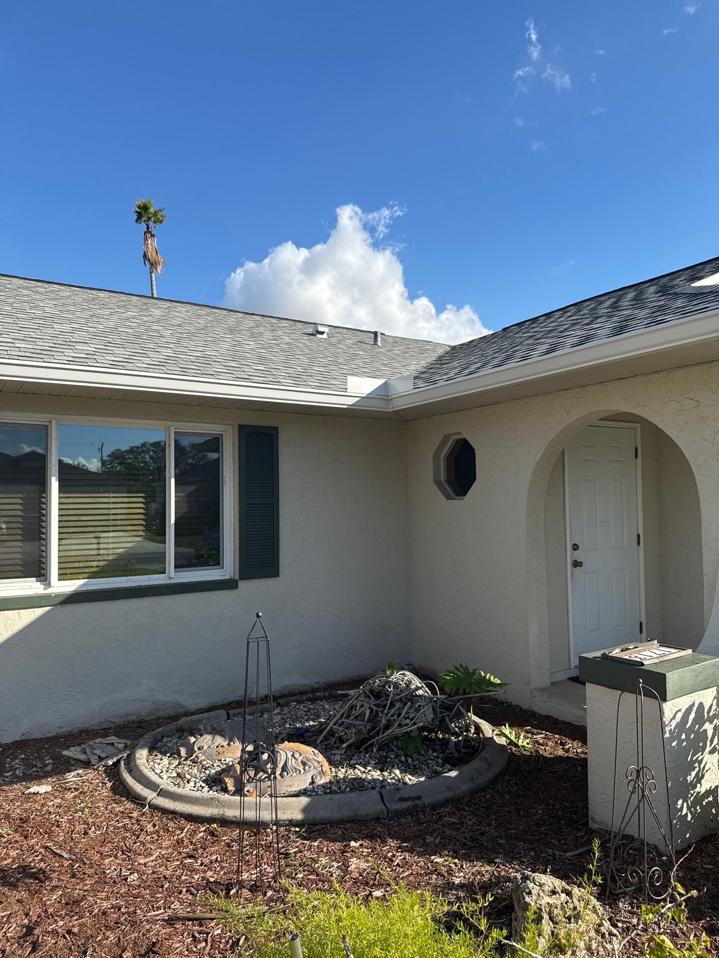Splash Guard System Installation in Cape Coral FL by Gutter Professors