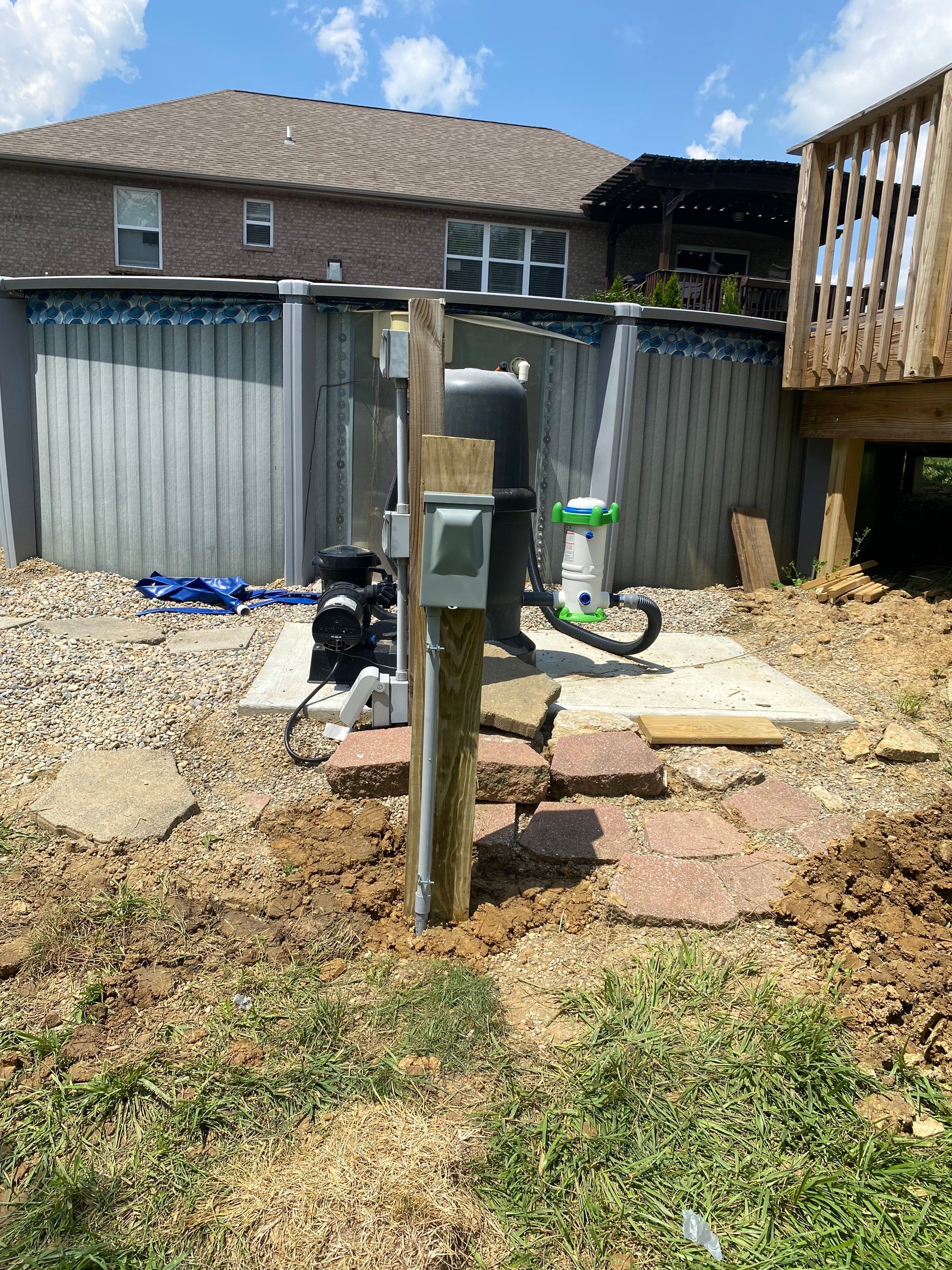 Pool Heater Installation by Elite Electrical Solutions LLC