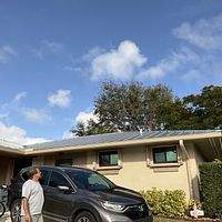 24ga 1" Nail-Strip Mill Finish by Total Roofing System The Metal Roof Experts