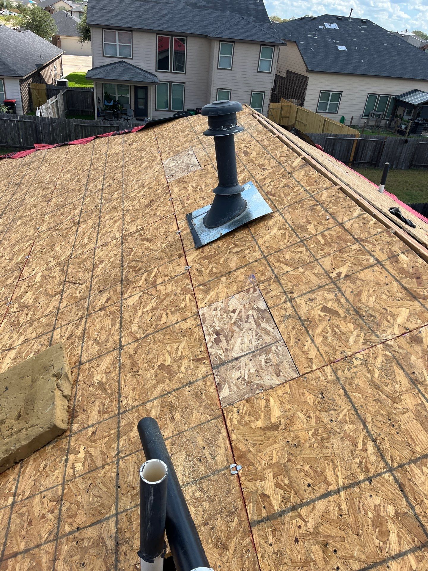 Reroof and Interior Work by Berry Good Roofing 