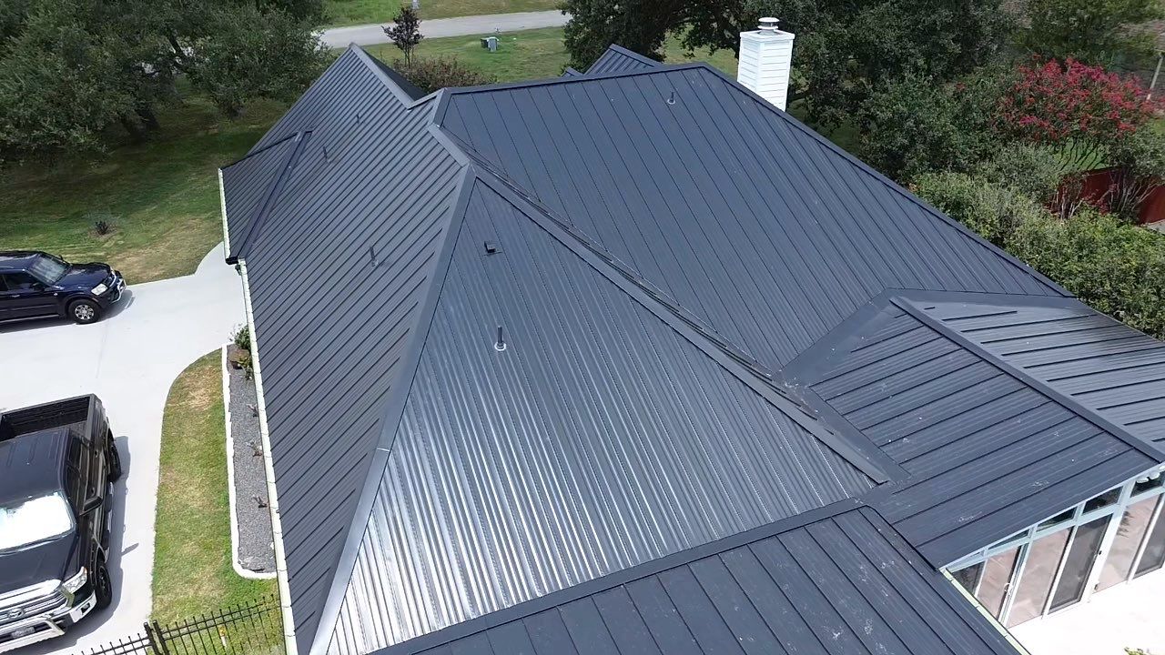 Matte Black - L&A Metals Class 4 UL 2218 Standing Seam Metal by RoofsOnly.com