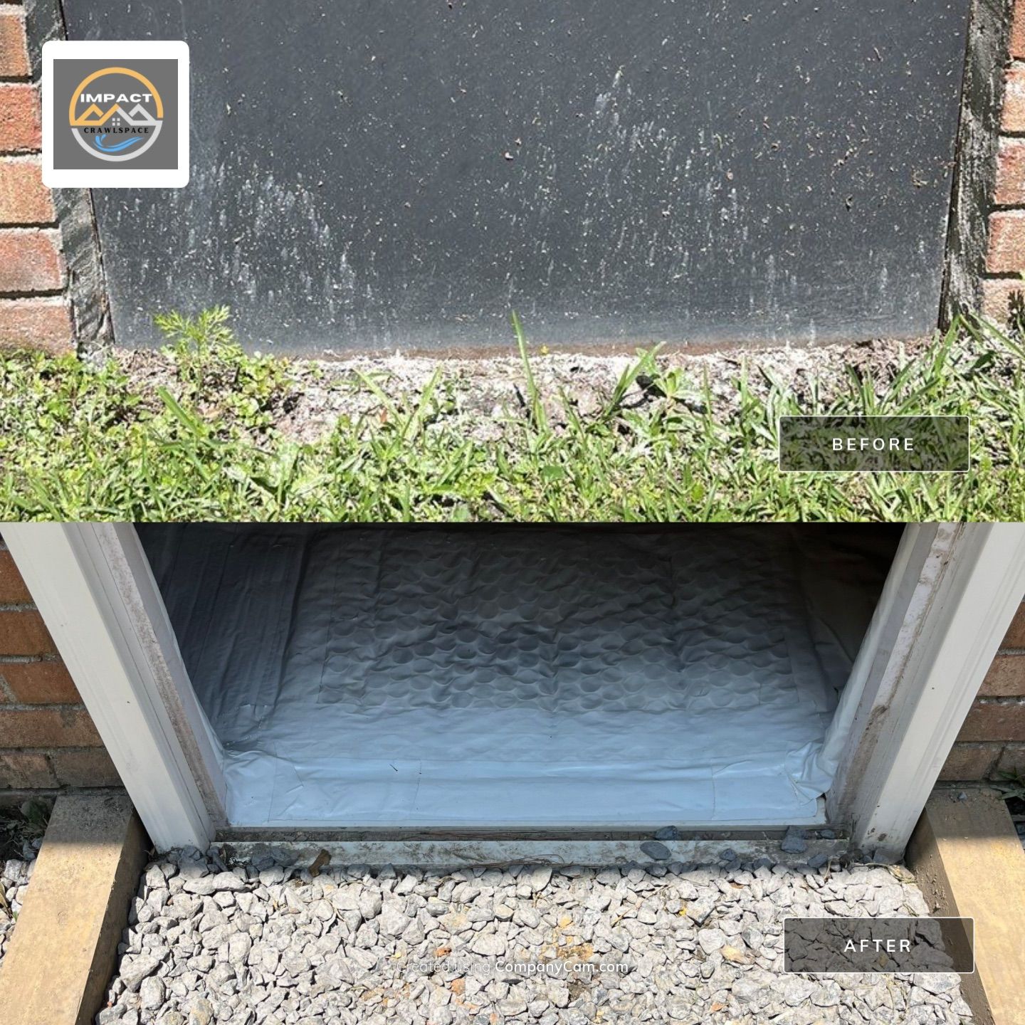 Impact Choice Encapsulation using YCS Pro Cleaner by Impact Crawlspace
