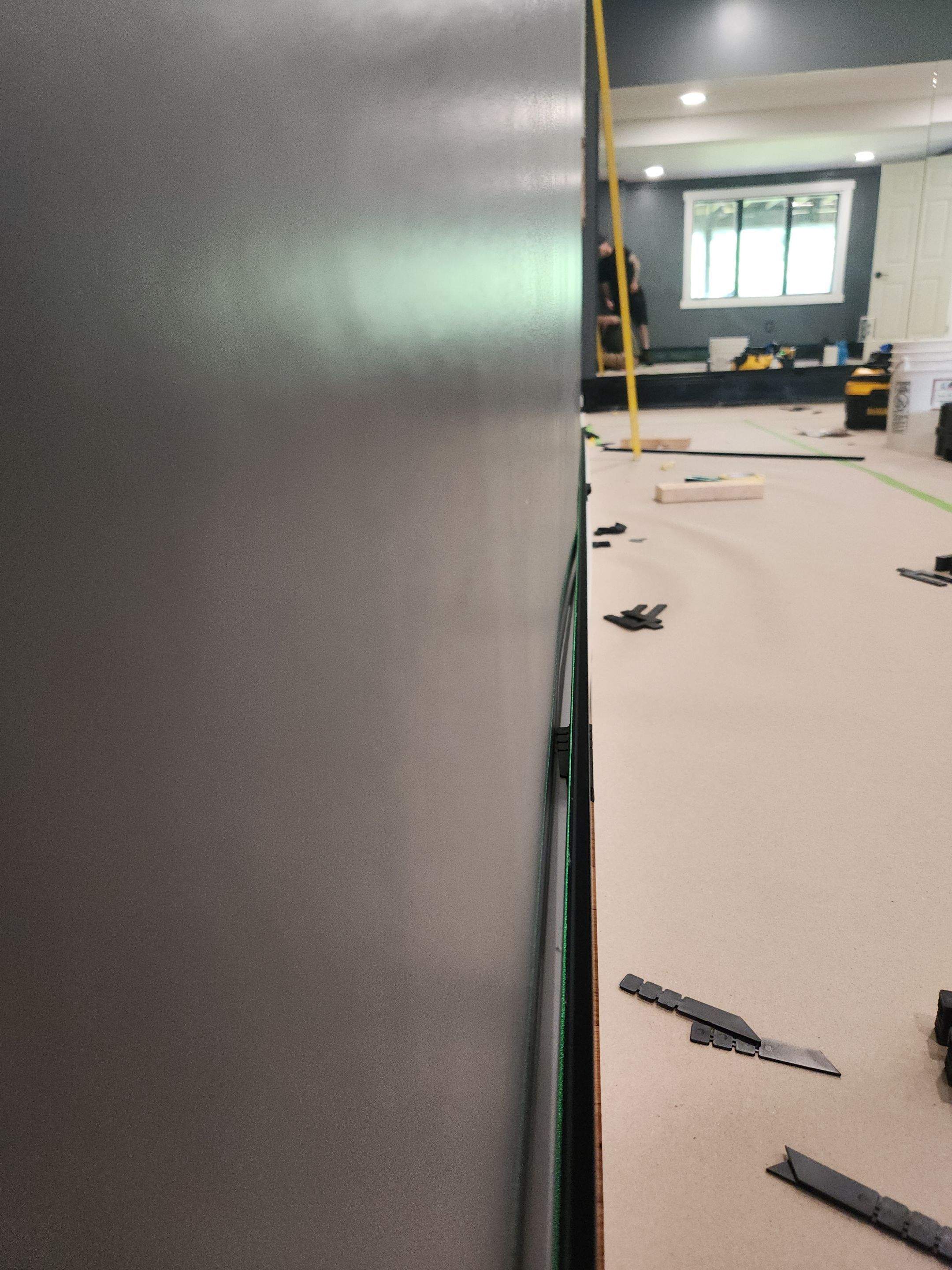 Residential Basement Dance Studio - Mirrored Walls by Cheshire Glass Company