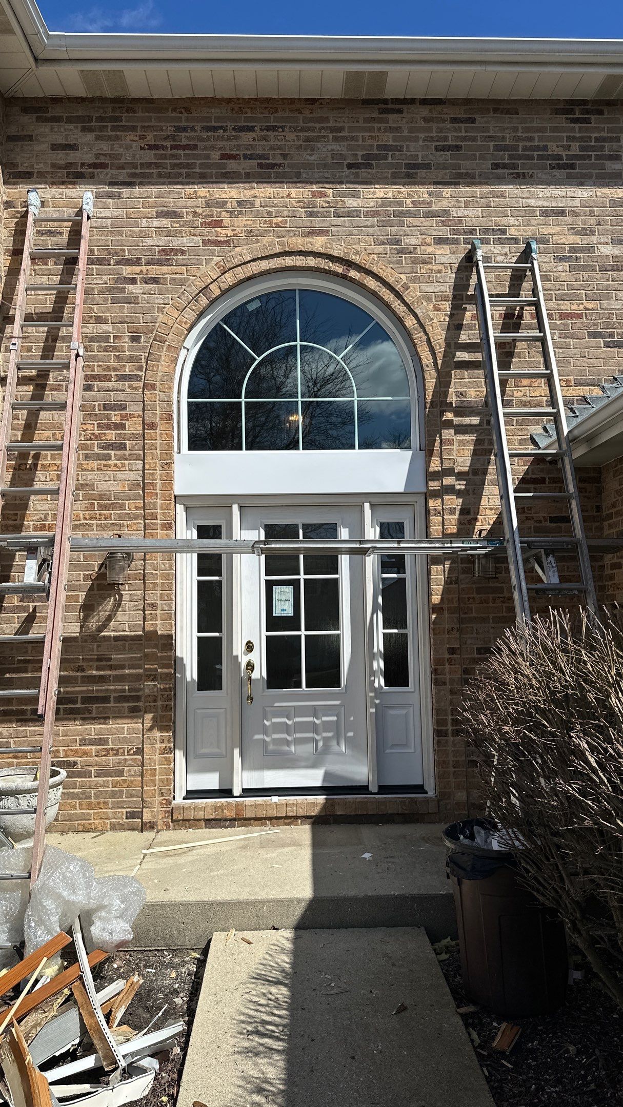 Front Door Installation using Provia Doors  by Pro Home Services Inc