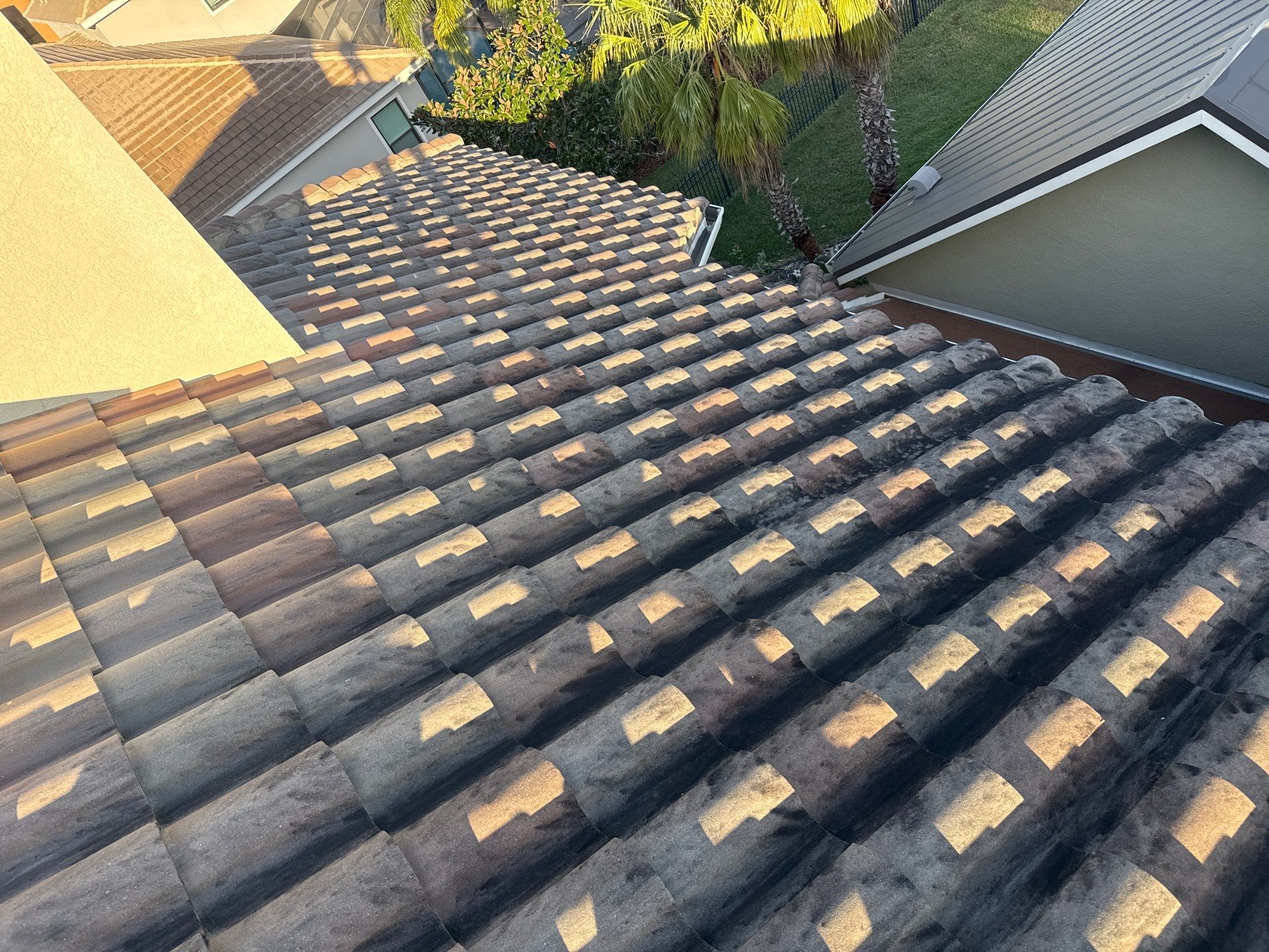 Roof Cleaning & Pool Deck Cleaning! Winding River, Bradenton, FL by Sunshine AquaWash