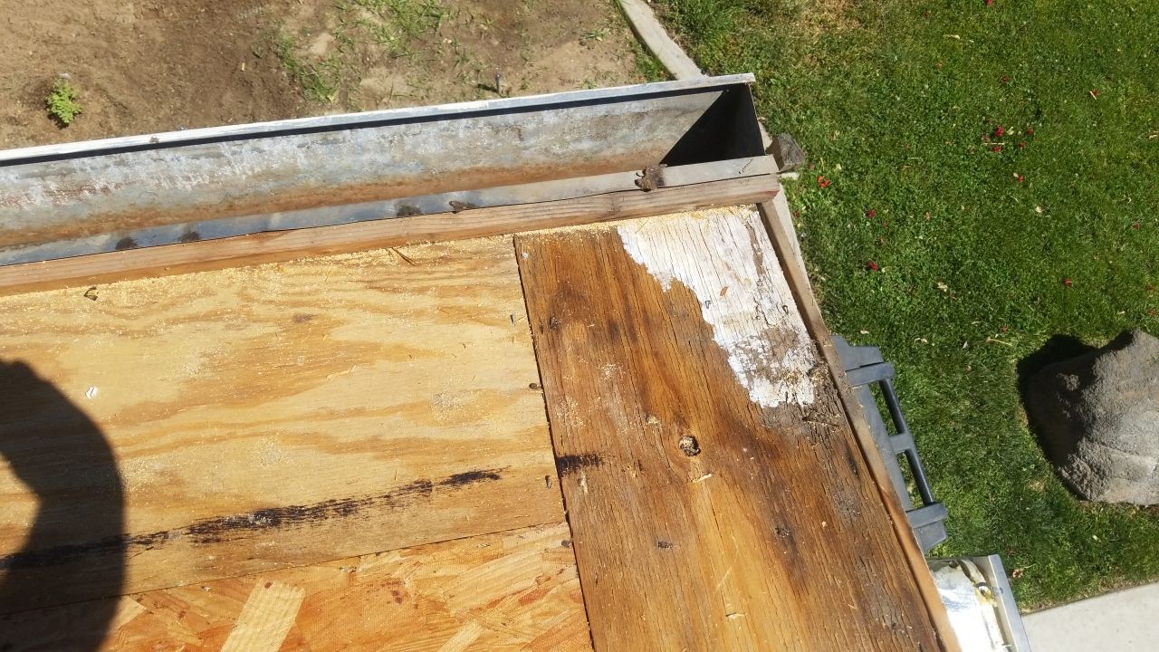 Upgraded gutters and roof by Byers Enterprises