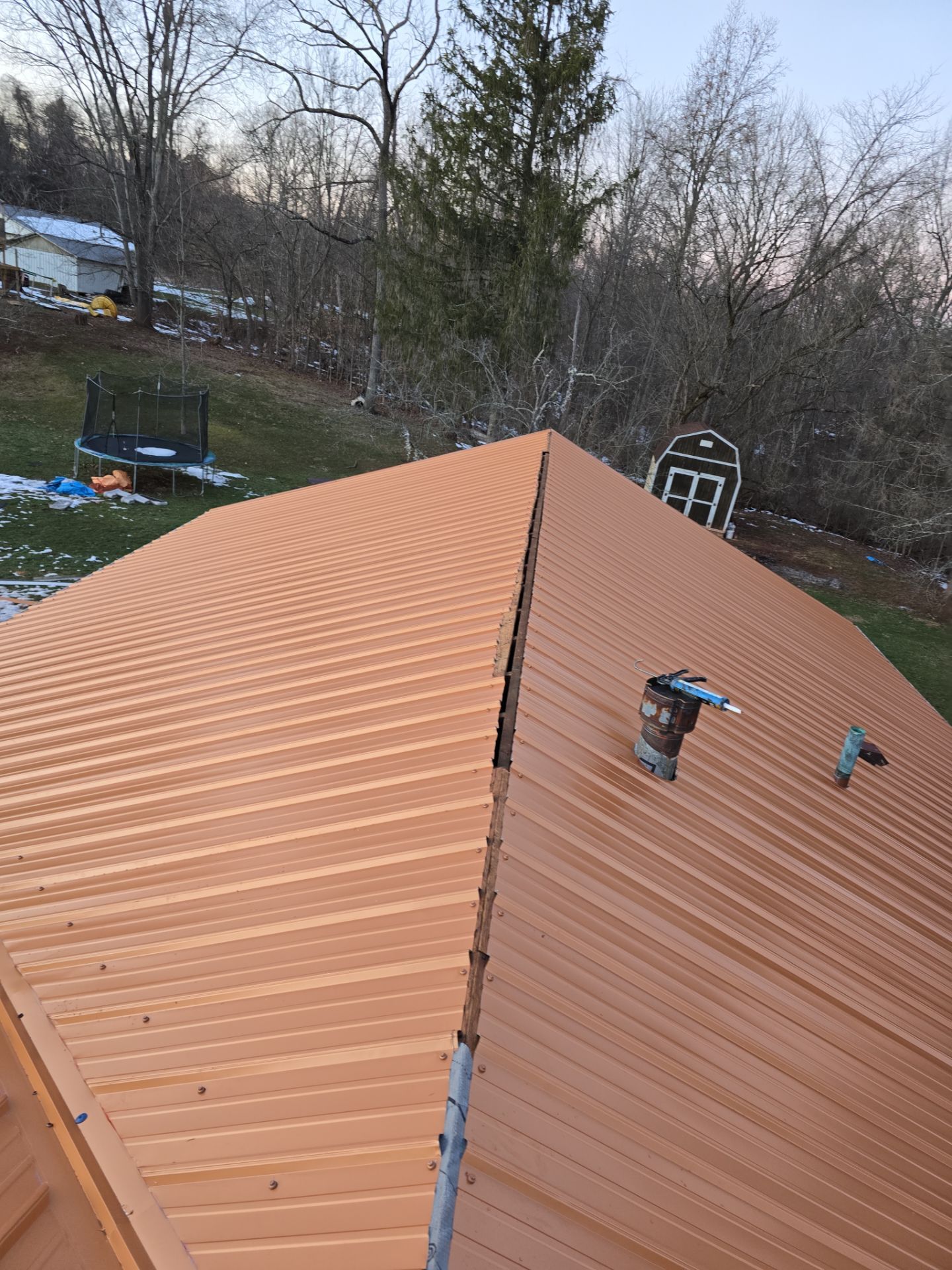 Residential Roofing Installation using Metal by Rainstoppers Roofing