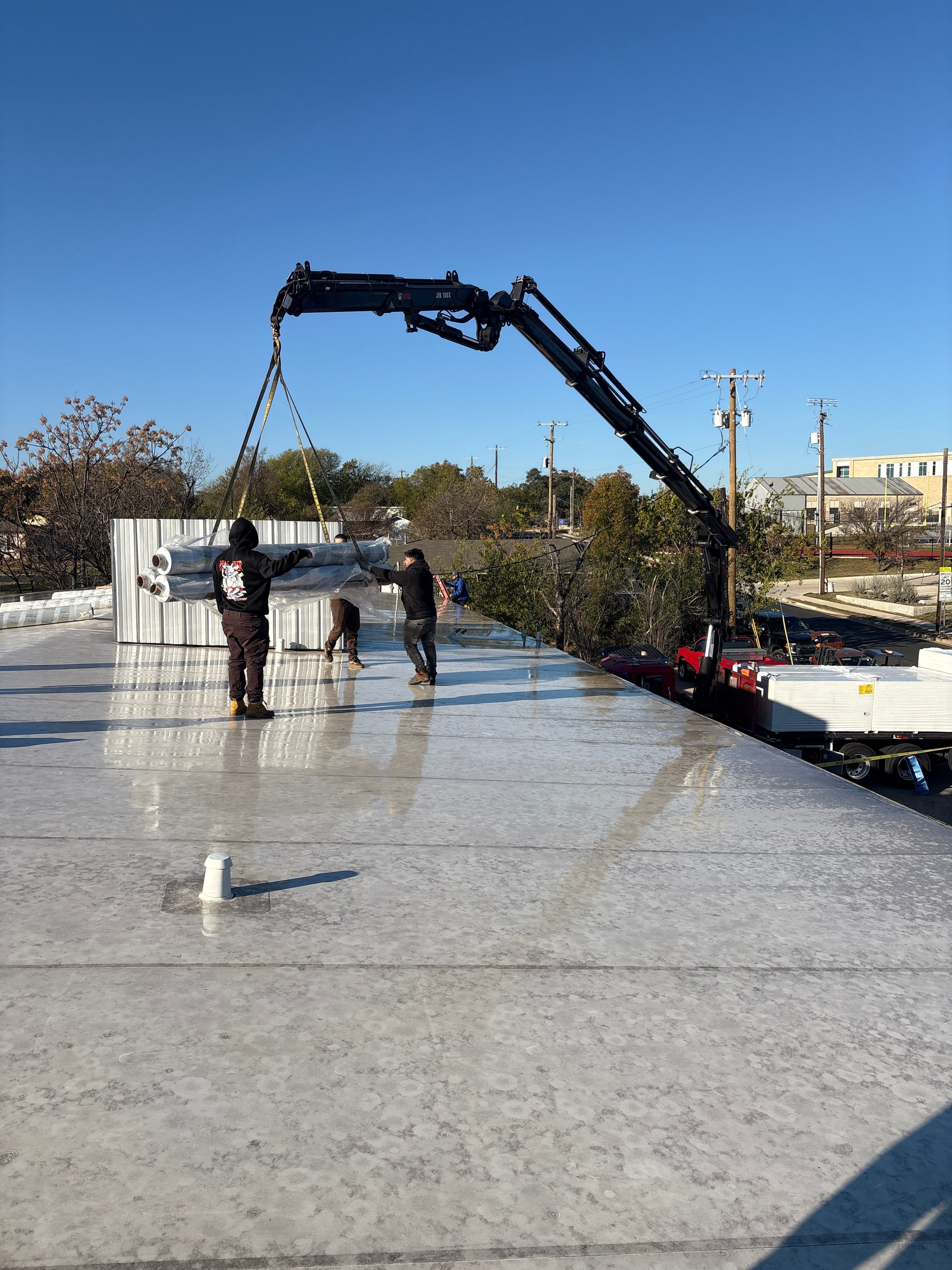 Project in Round Rock by Hartland Roofing & Construction