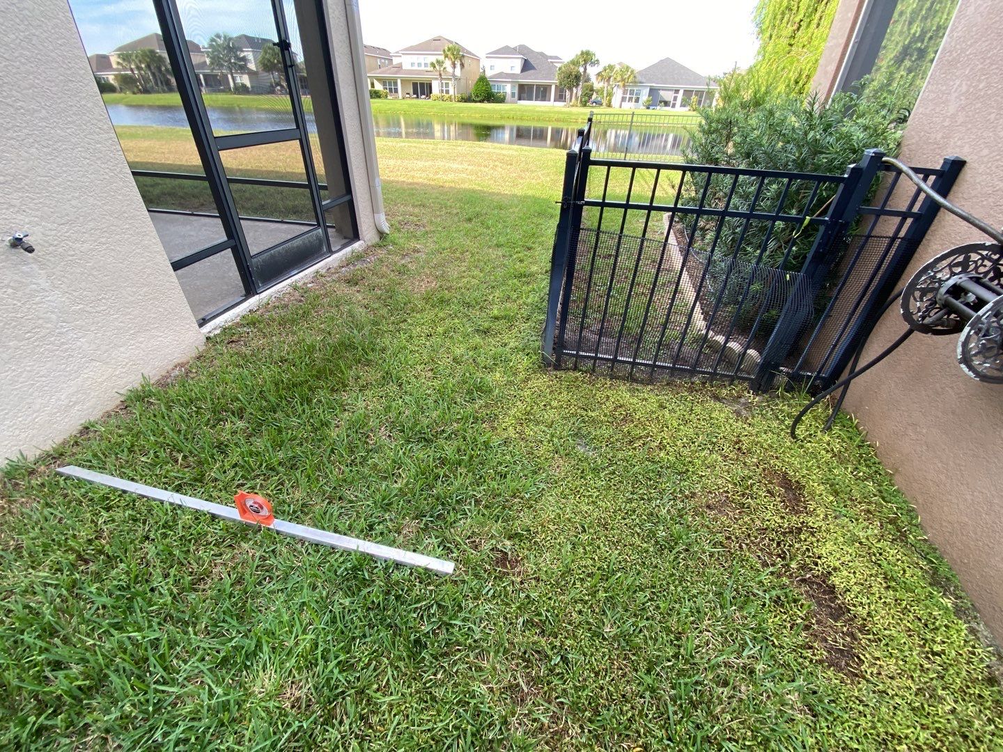 Bradenton, FL 4 ft. Tall 3-Rail Black Aluminum Fence by Asap fence and gates, LLC
