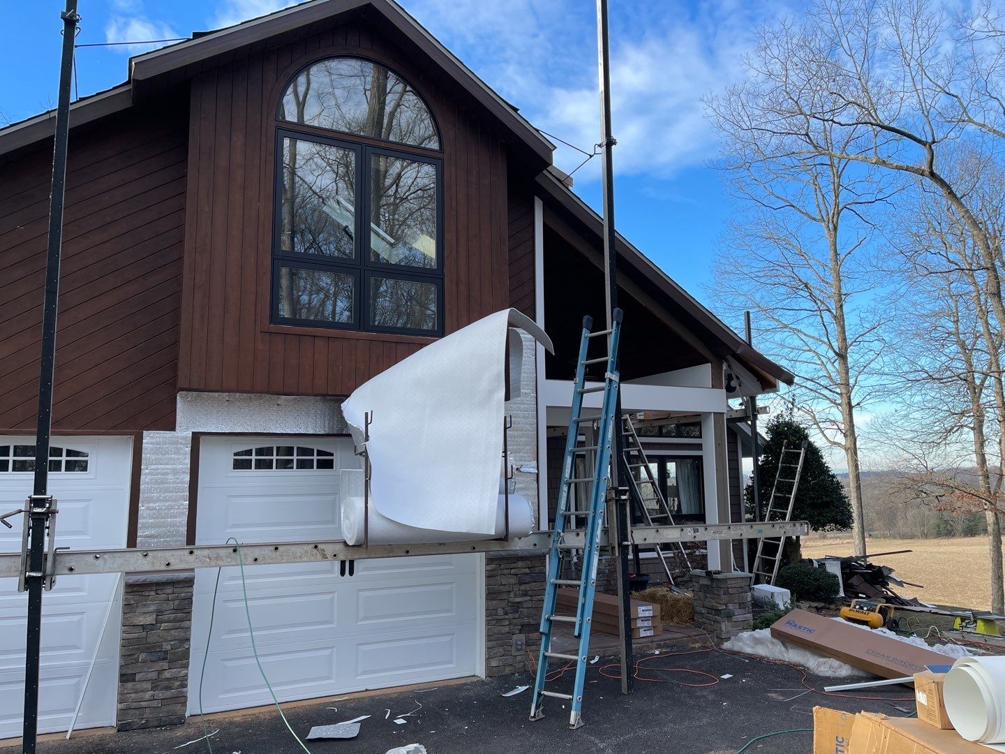 Roof, Siding, Soffit, Trim, and Gutter replacement by American Home Contractors