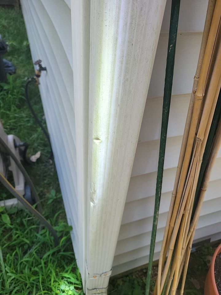 Roof, siding and gutter replacement by hail damage by Just Brilliant Restoration JBR