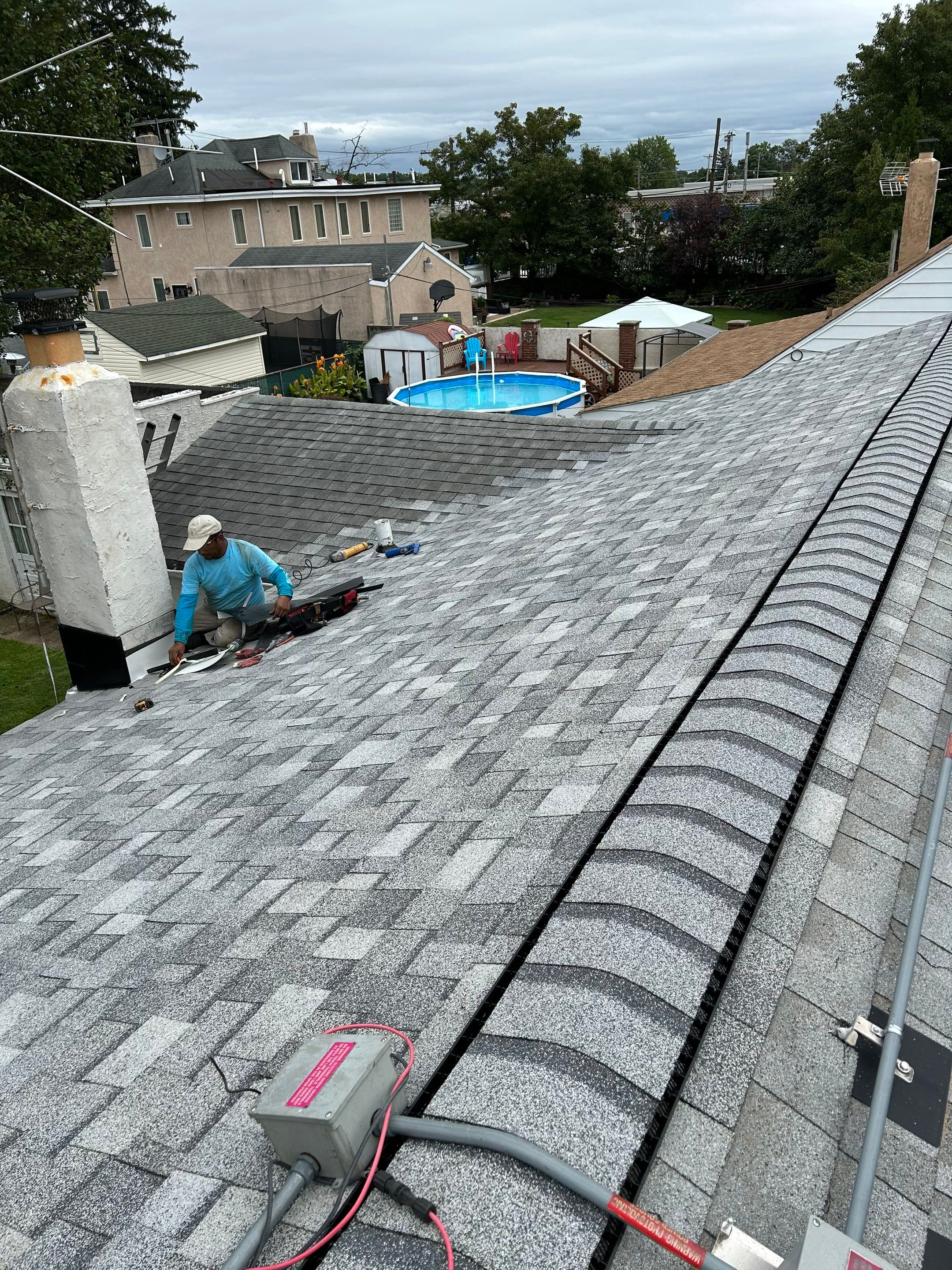 Silver Birch Shingles by Reimagine Roofing