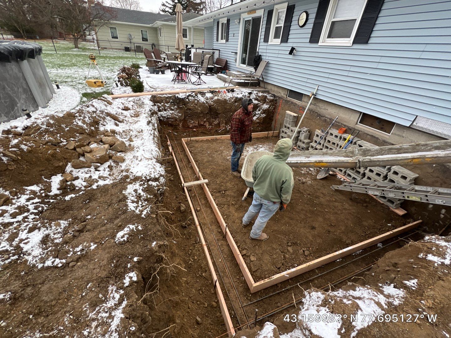 Block Foundation Addition  by NG Masonry & Construction LLC