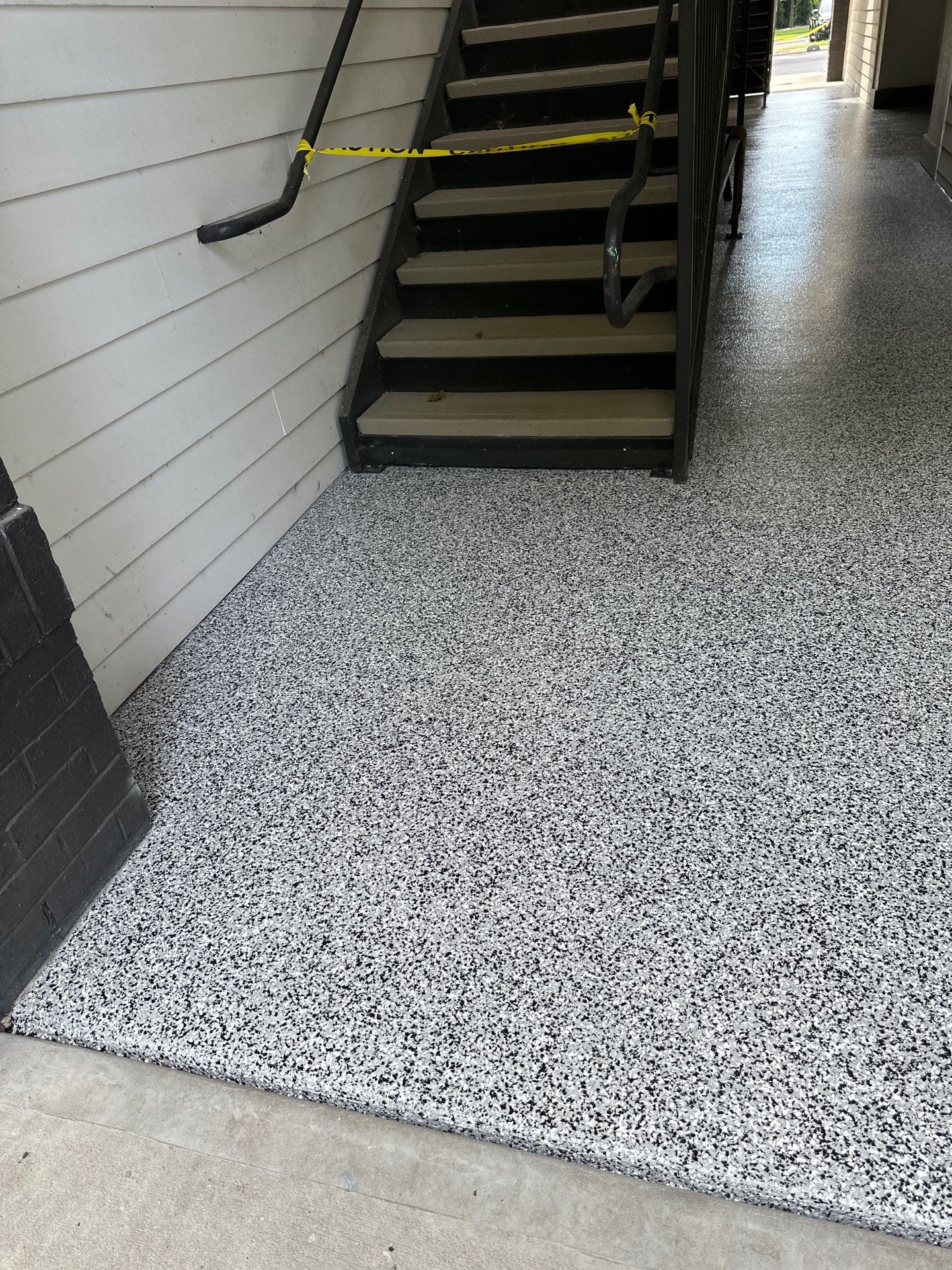 Commercial Floor Coating using Silverton by My Garage Floor Guys