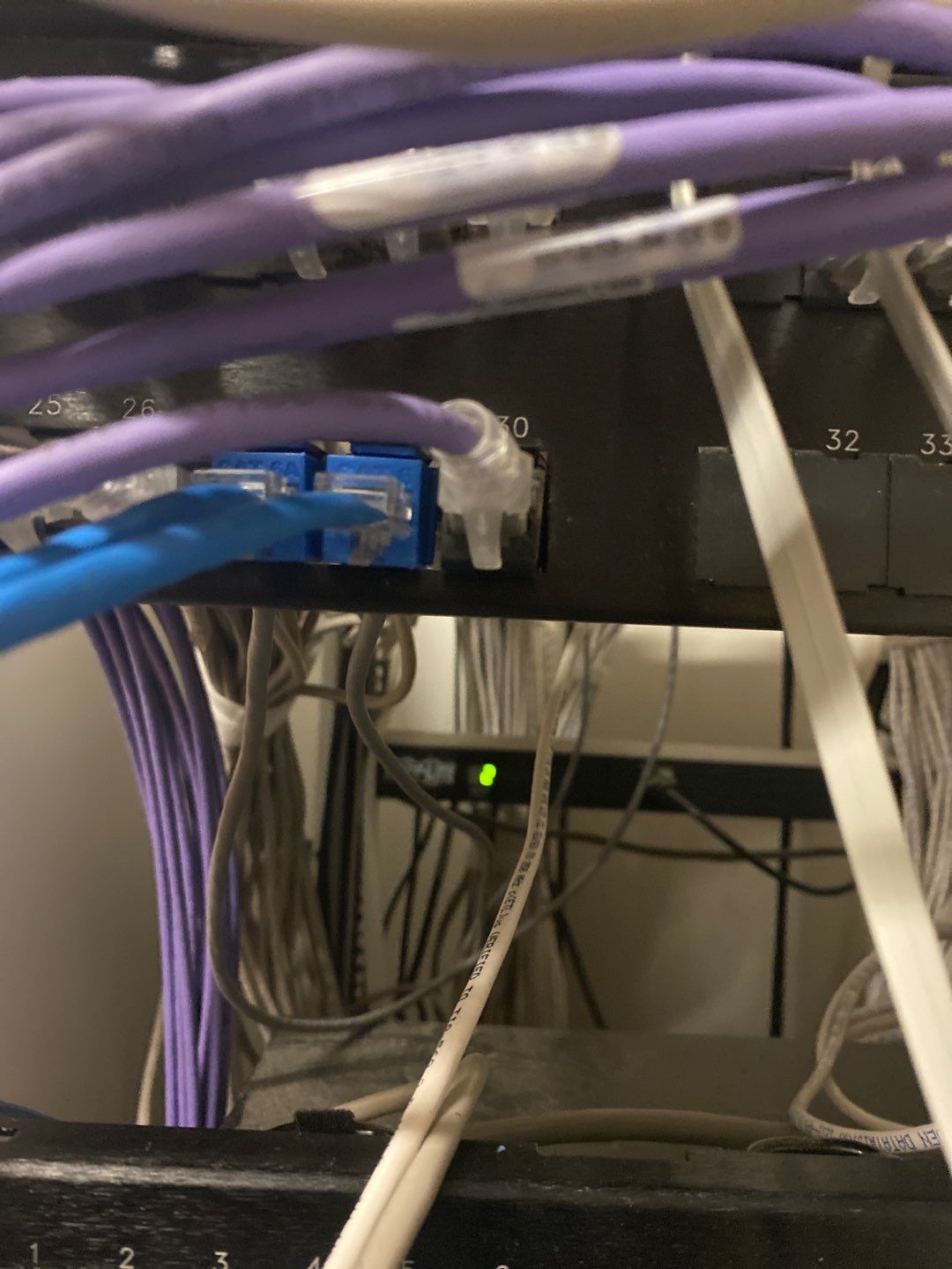 Network Repairs  using Cat 6 Cabling  by Firmament Solutions