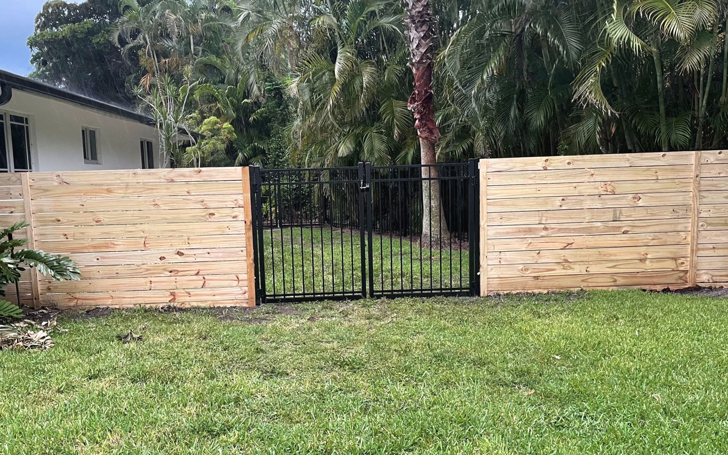 Longboat Key, FL 6ft. Tall Wood Horizontal Privacy Fence by Asap fence and gates, LLC