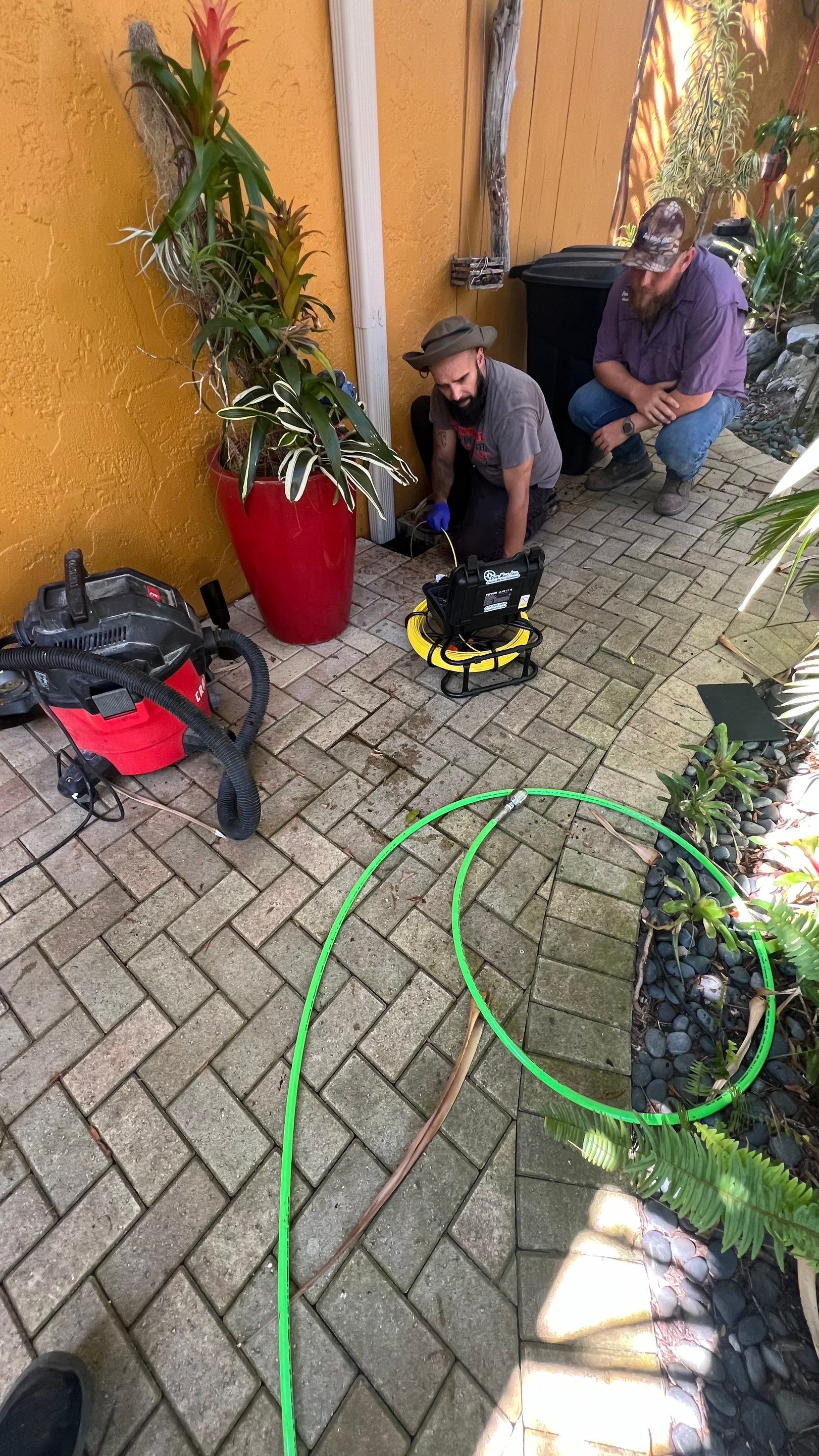 Residential Stormwater Gutter Drain System Maintenance by APS Power & Water