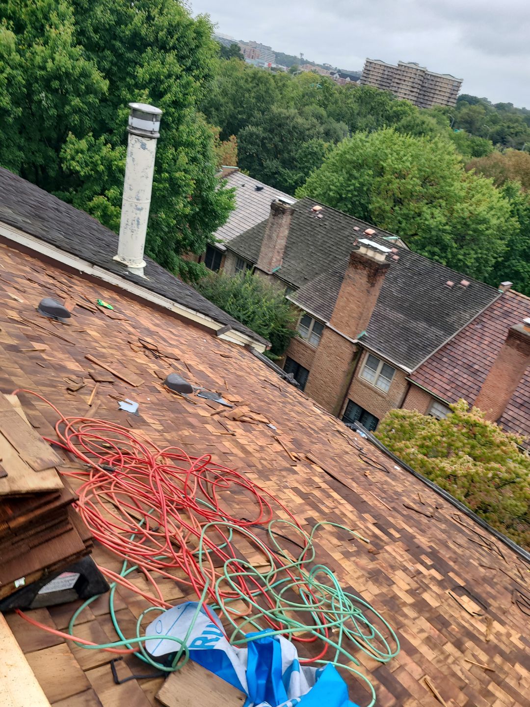 Arlington: Residential Roof Replacement with Perfection CCA-Treated Cedar Shakes by RM Banning, Inc.