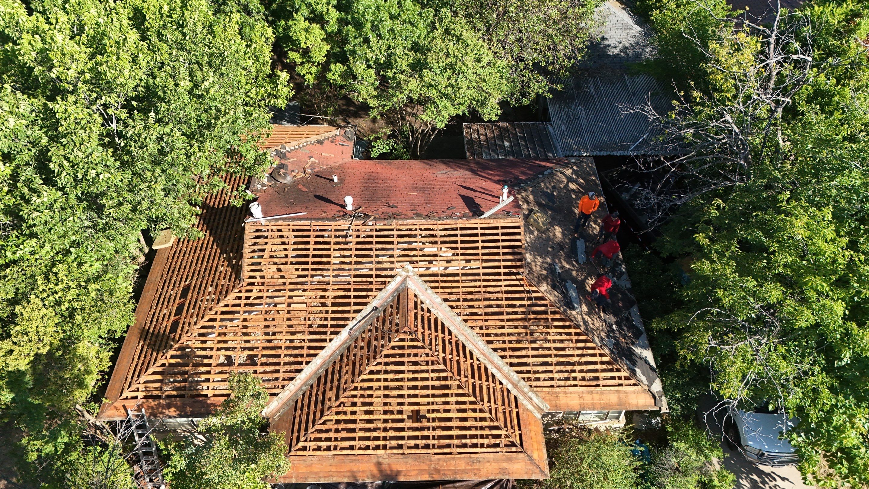 Full Roof Replacement and Re-Decking Project in Dallas by Armor Roofing | Exteriors