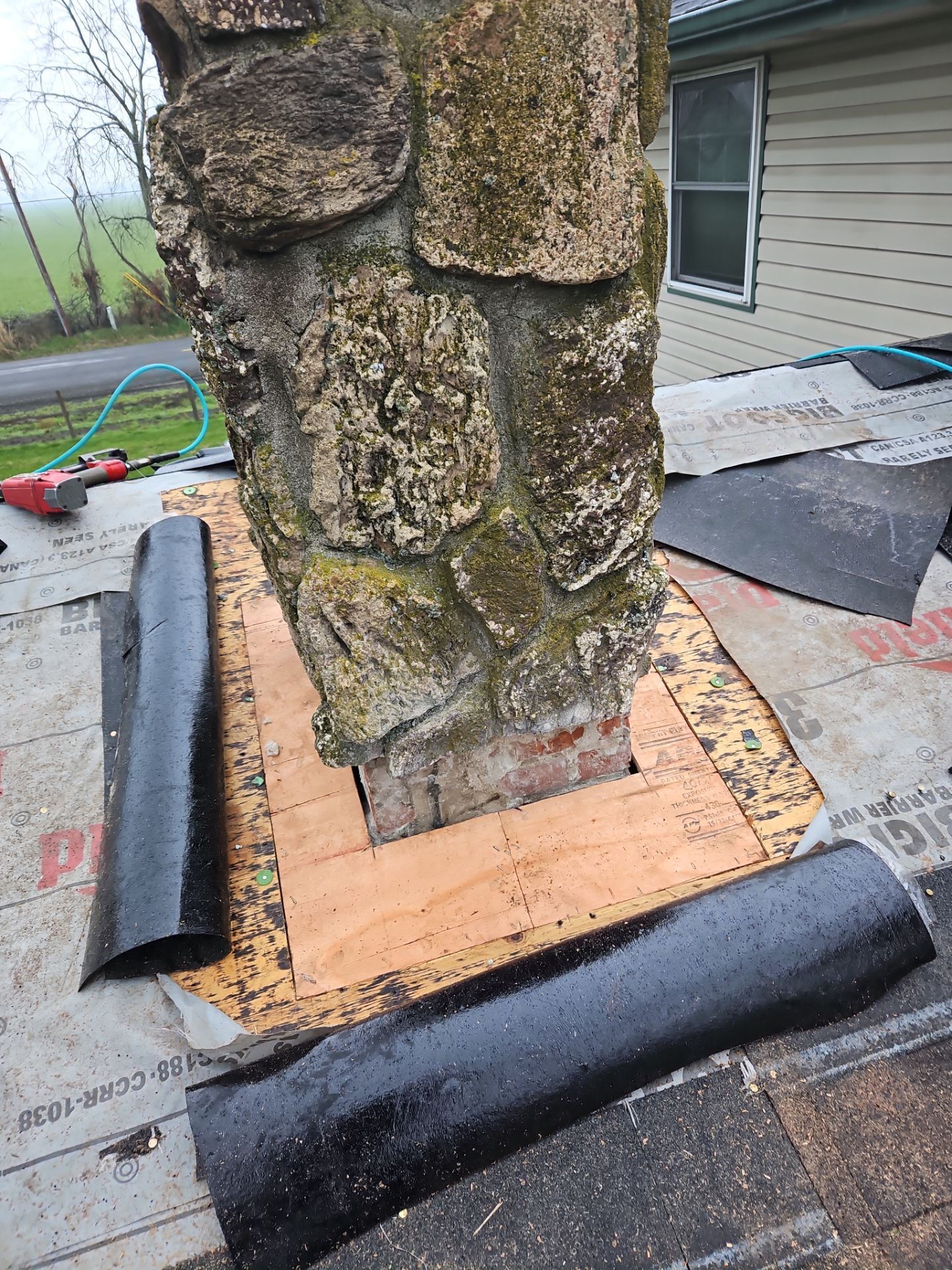 Residential Roofing Installation using IKO Dynasty (Color: Granite Black) by Orezona Building & Roofing Company, Inc.