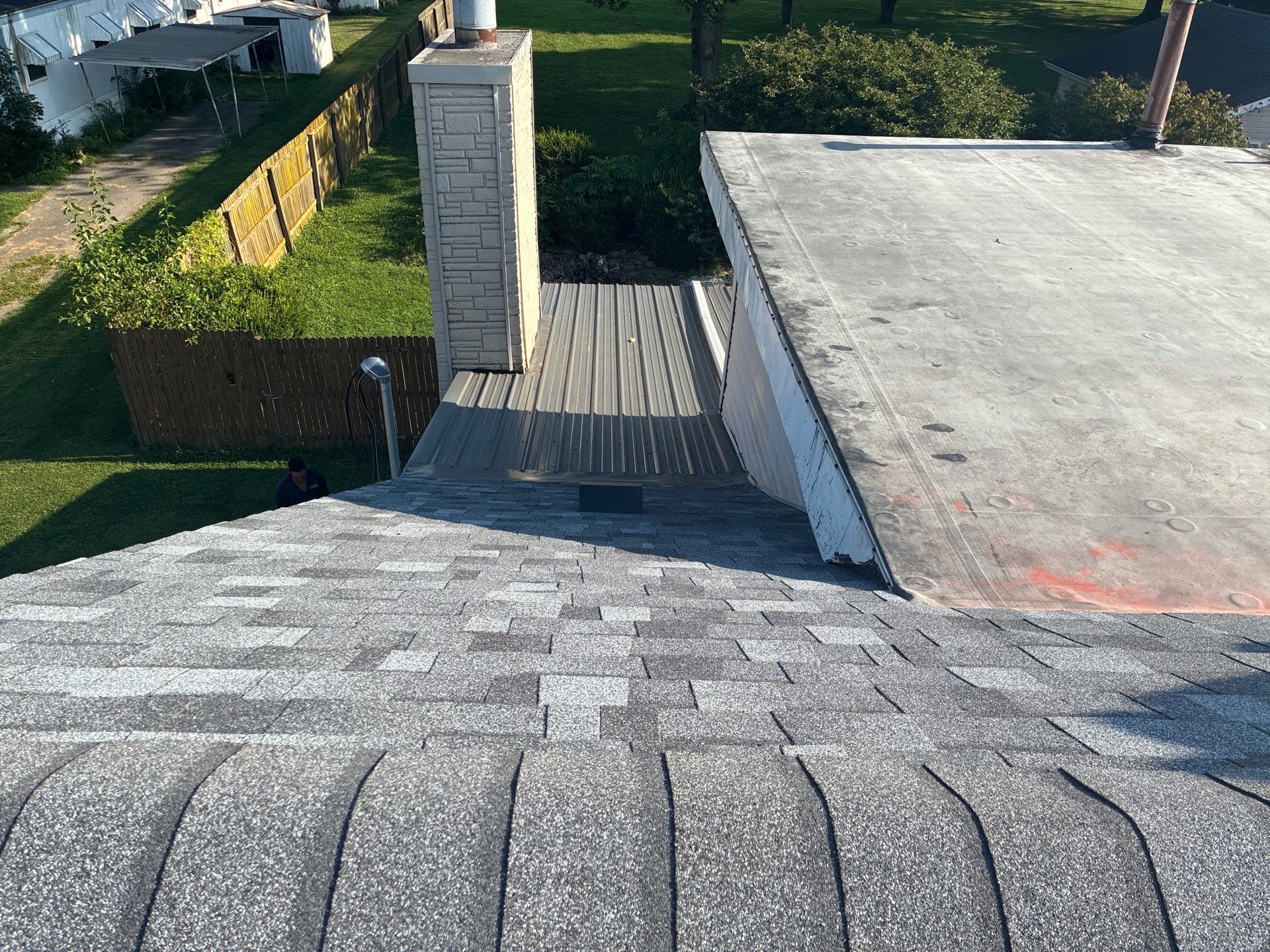 Project in Muncie, IN by Rodeffer Roofing INC