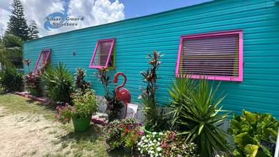 Impact Bahama Shutters in Heather Violet