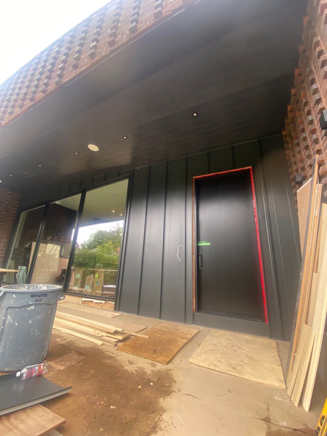 New Home Construction using 16" Standing Seam Panels by Jay Carter Roofing & Sheet Metal