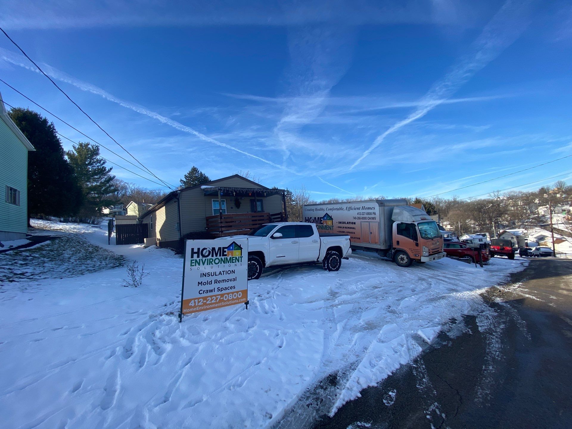 Insulation upgrade in Washington, PA by Home Environment Solutions