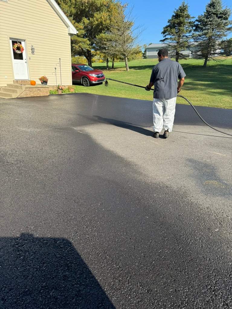Driveway Sealcoating by Brant's Asphalt